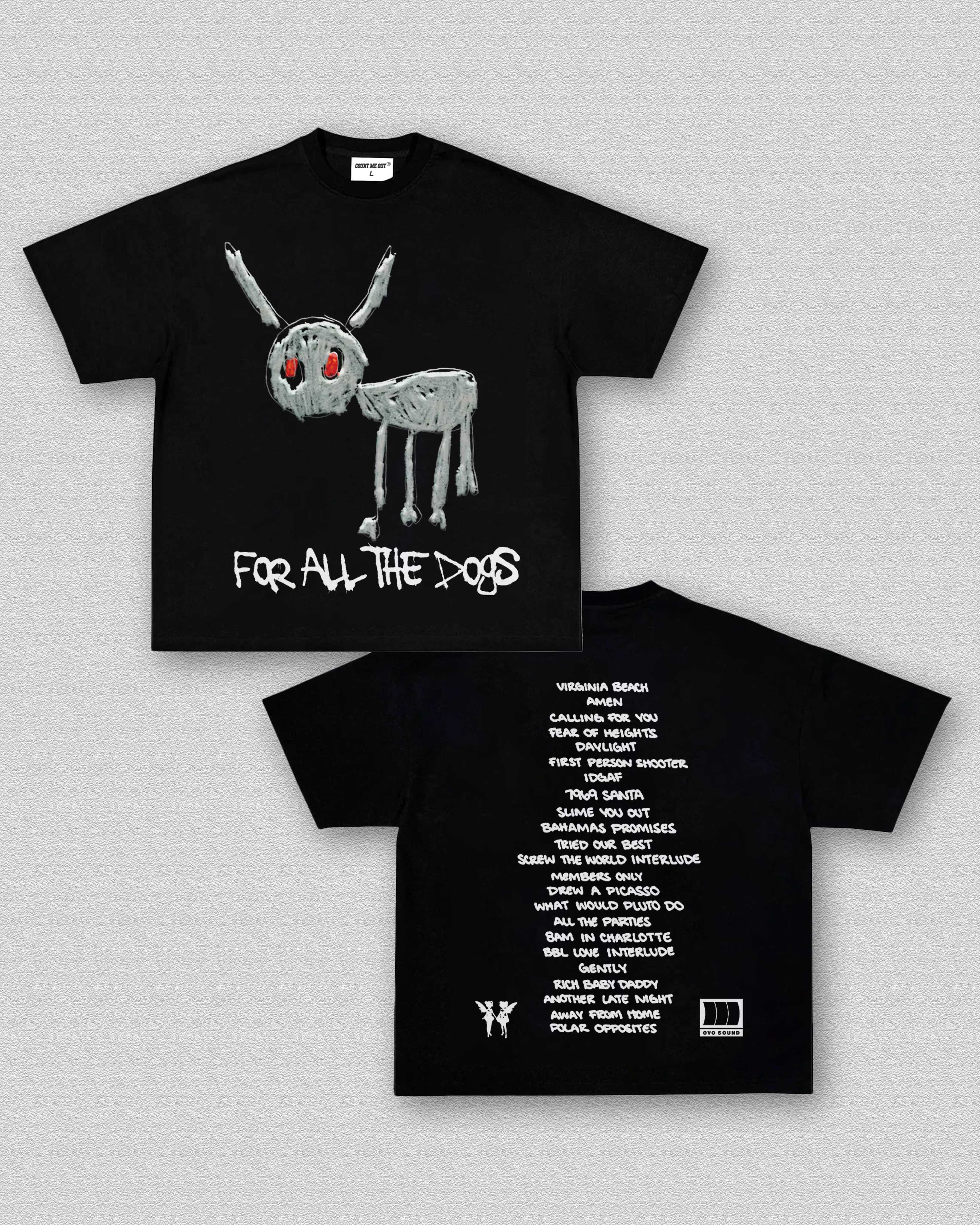 FOR ALL THE DOGS TEE 11.25