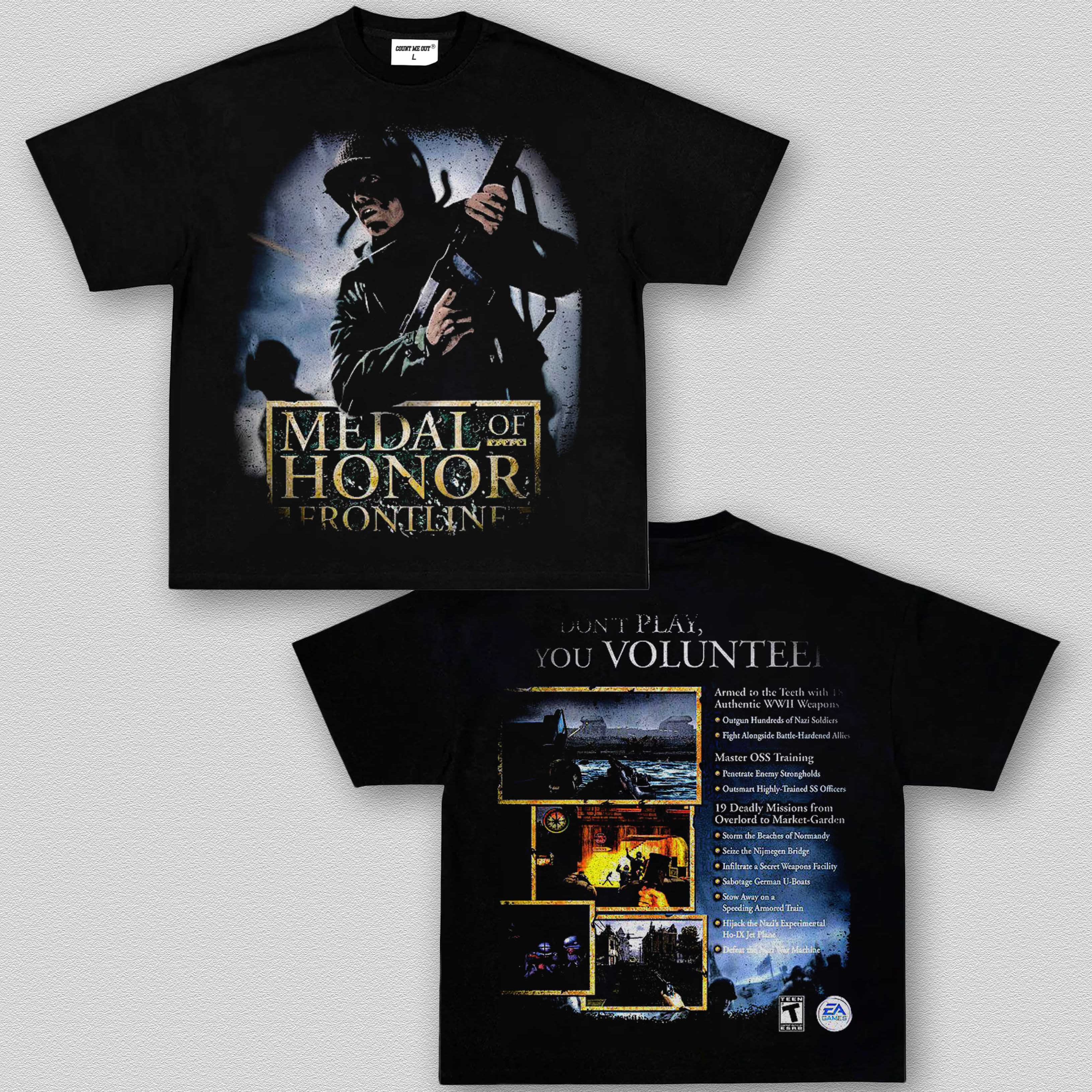 MEDAL OF HONOR- FRONTLINE TEE 10.15