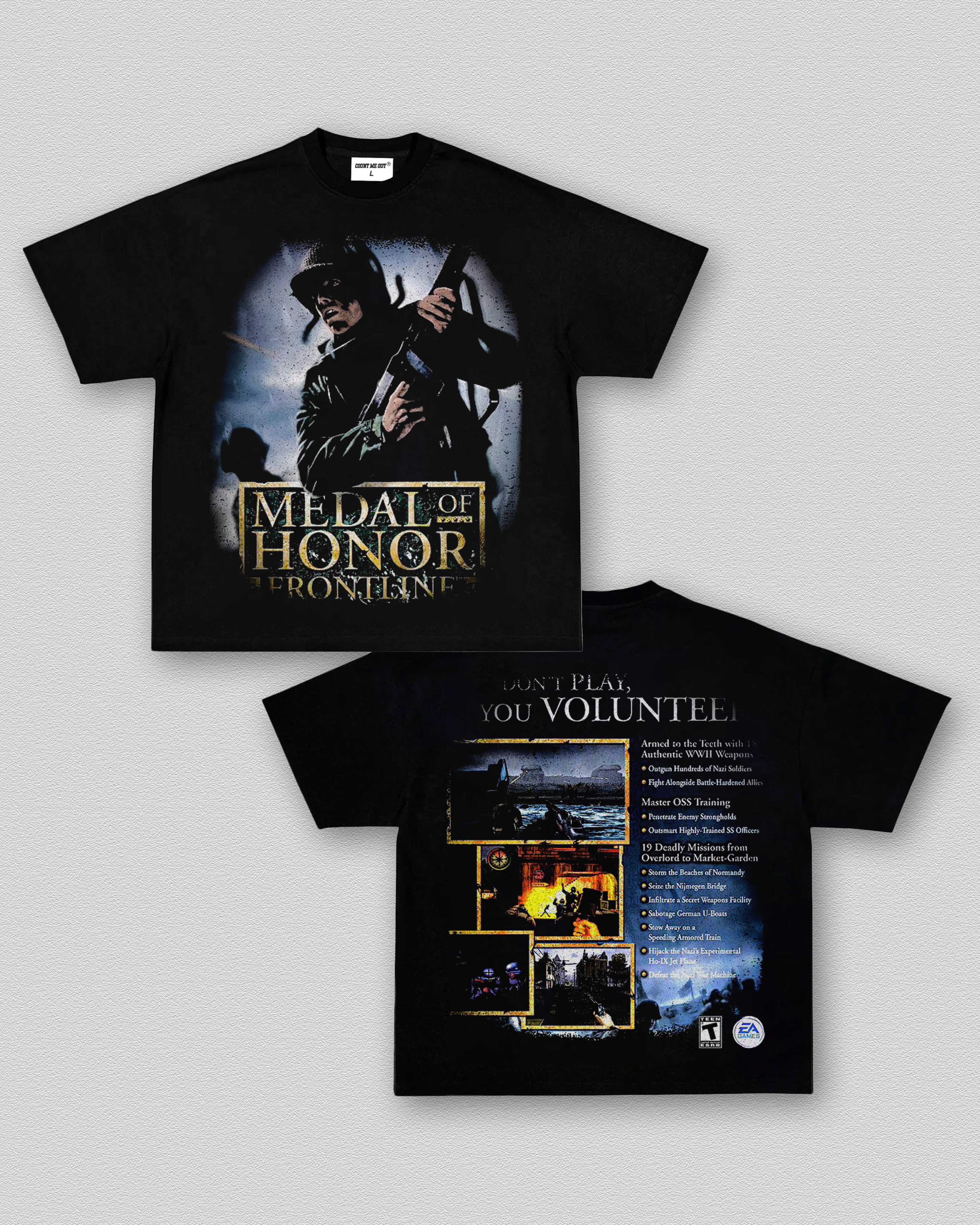 MEDAL OF HONOR- FRONTLINE TEE 10.15