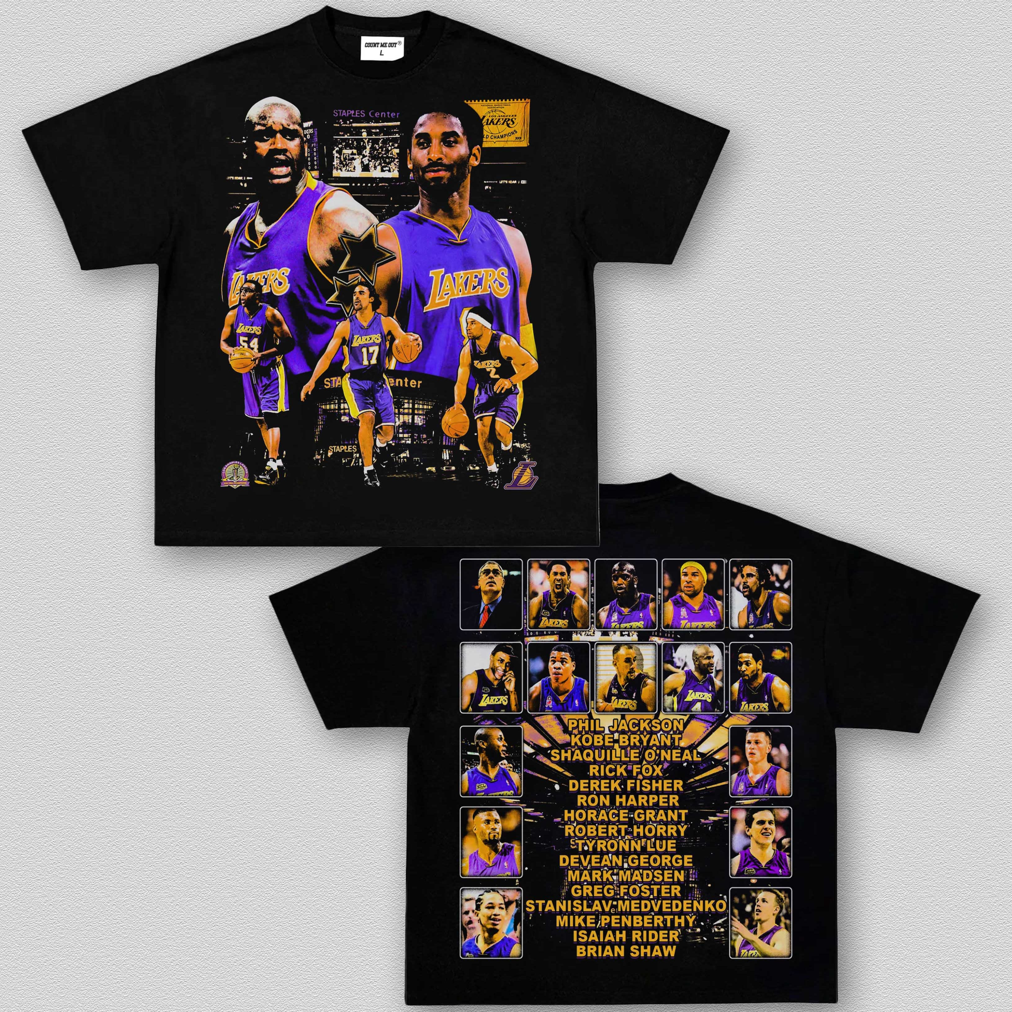 2001 NBA CHAMPS TEE