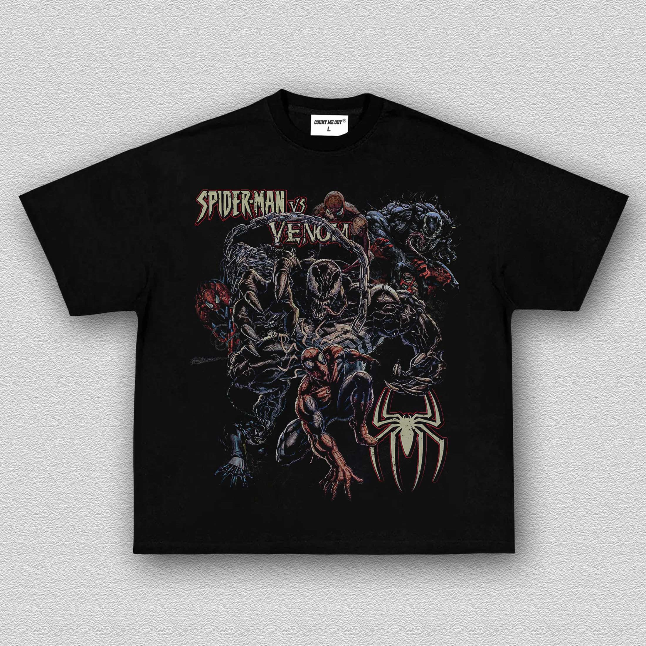 SPIDEY VS VENOM TEE 12.4