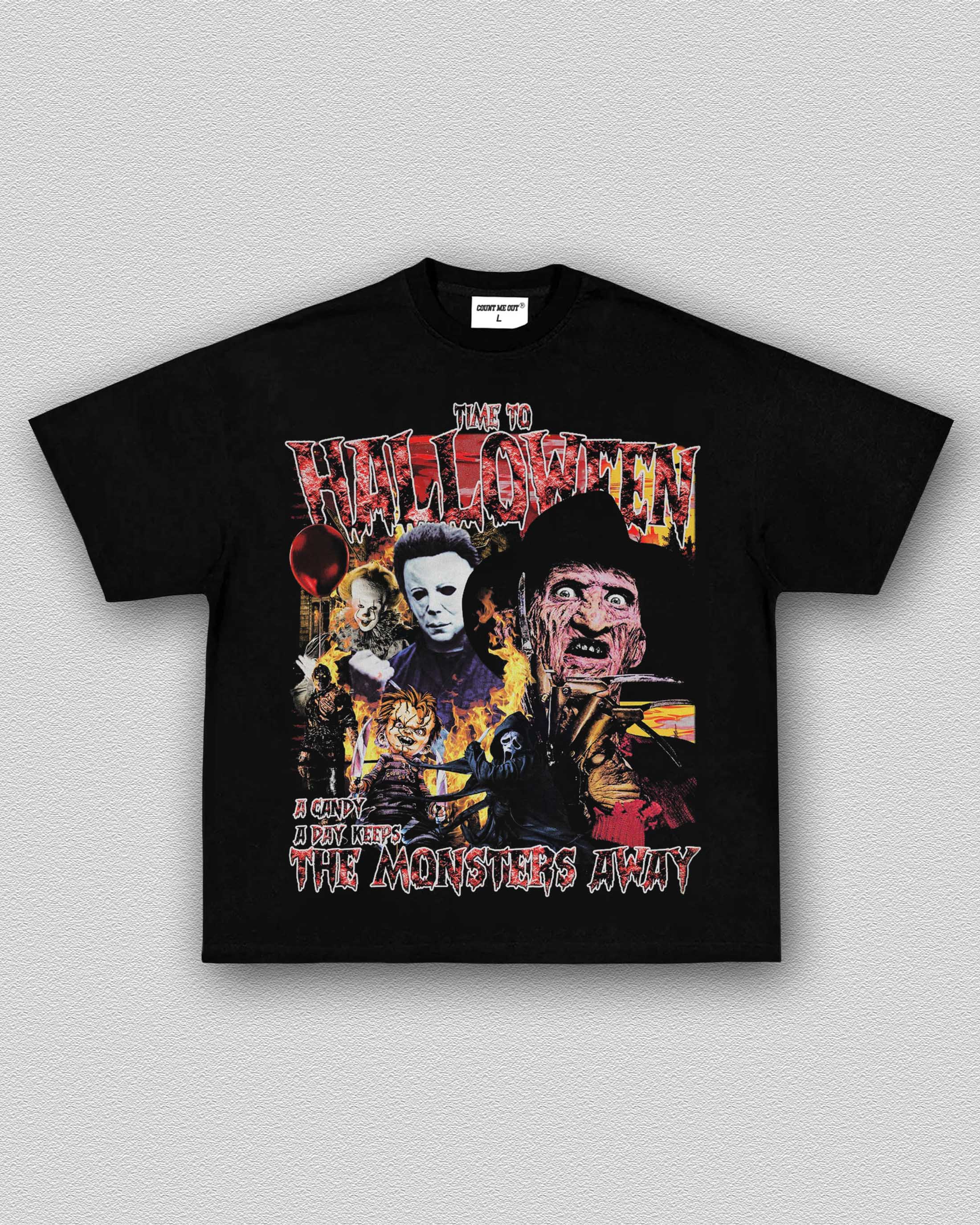 TIME TO HALLOWEEN TEE 10.6