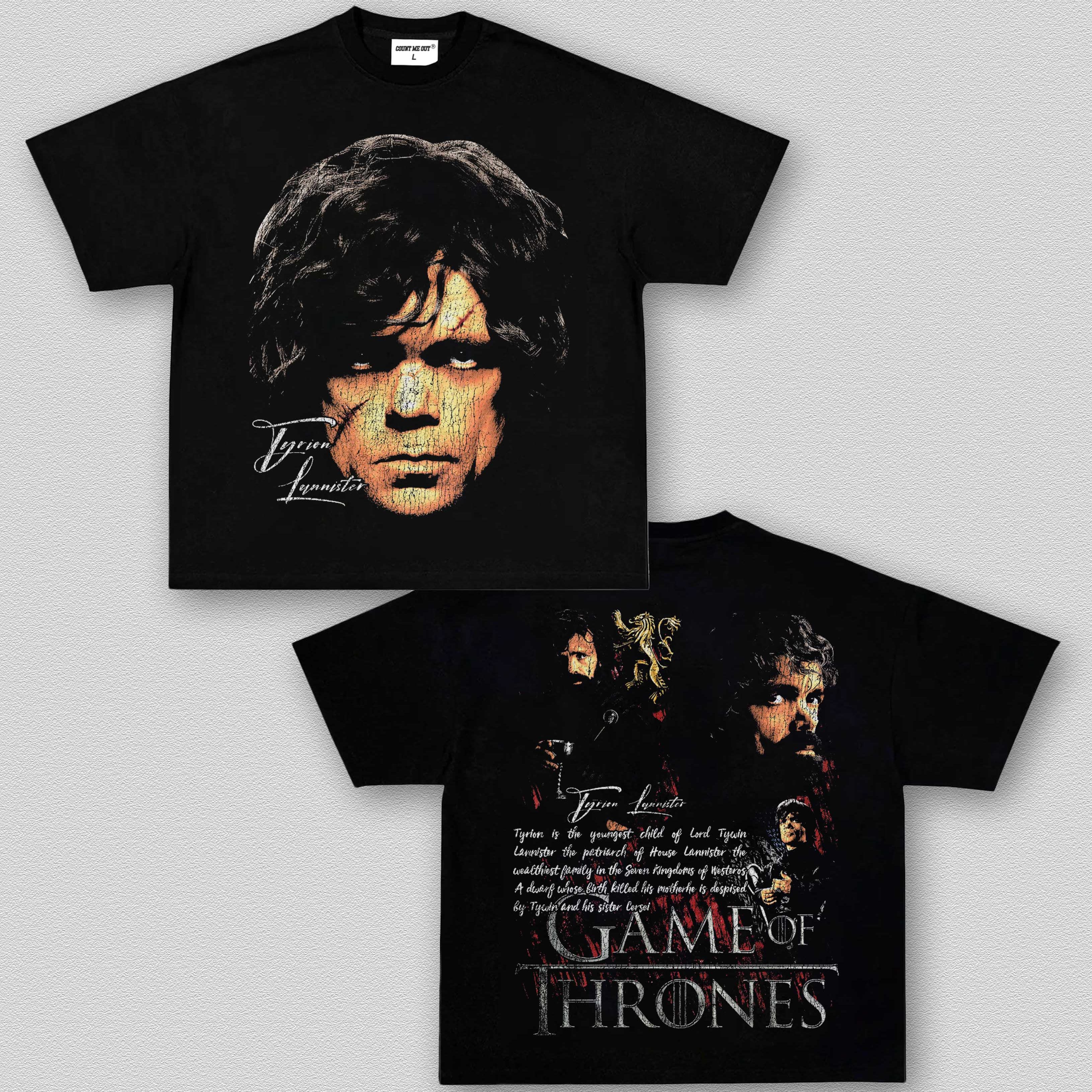 TYRION LANNISTER TEE 12.3