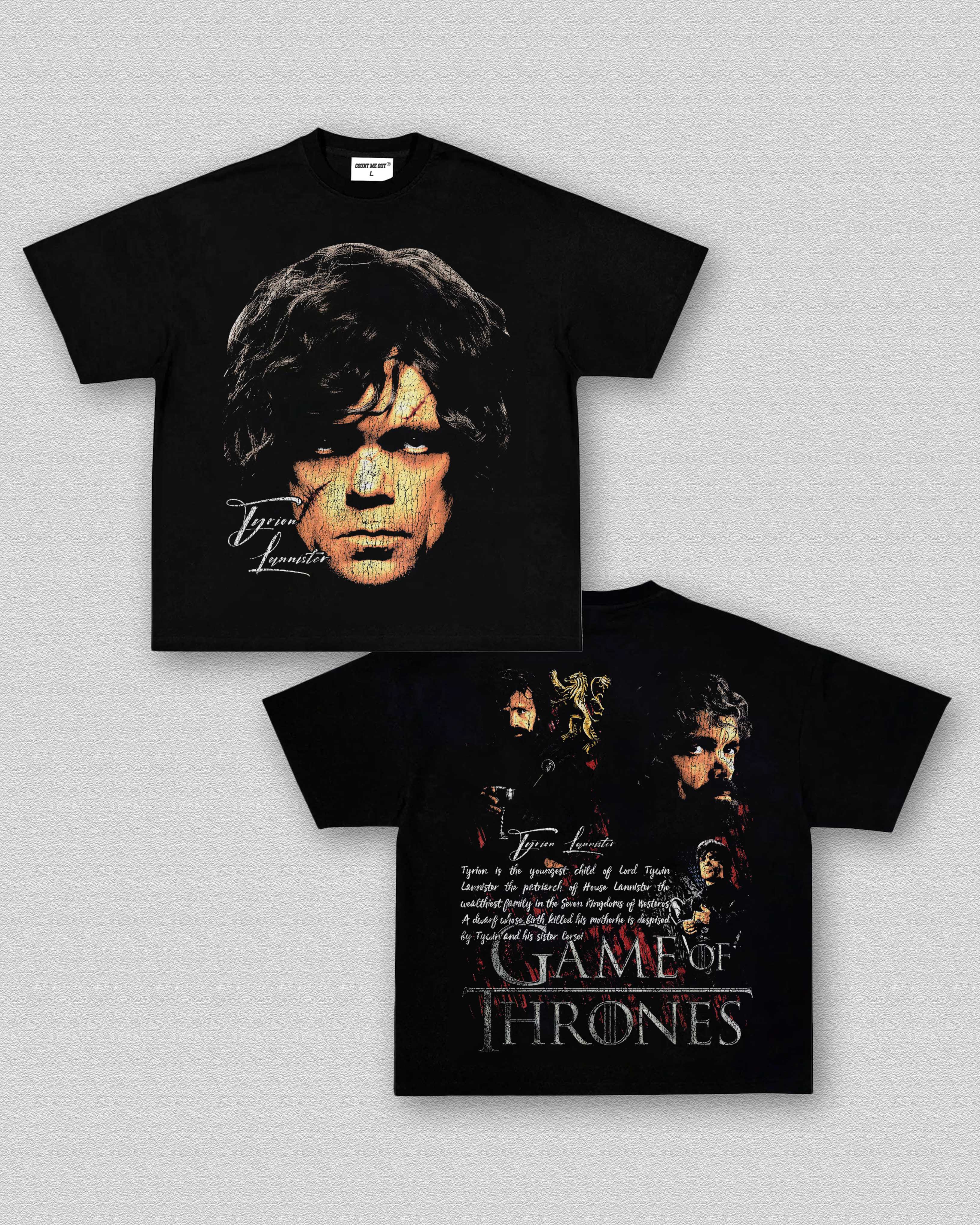 TYRION LANNISTER TEE 12.3