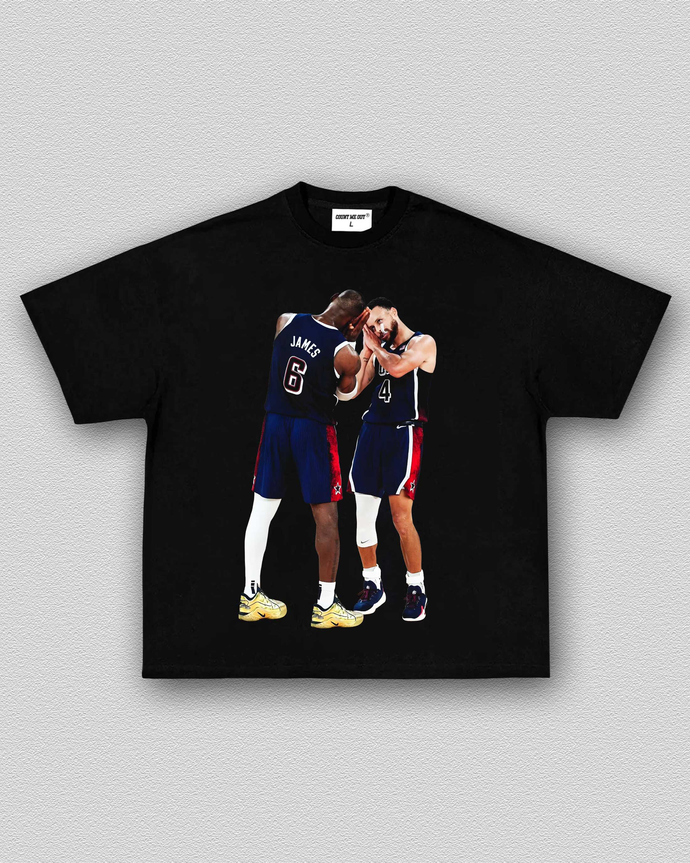 STEPHEN CURRY  AND LEBRON JAMES 8.15 TEE