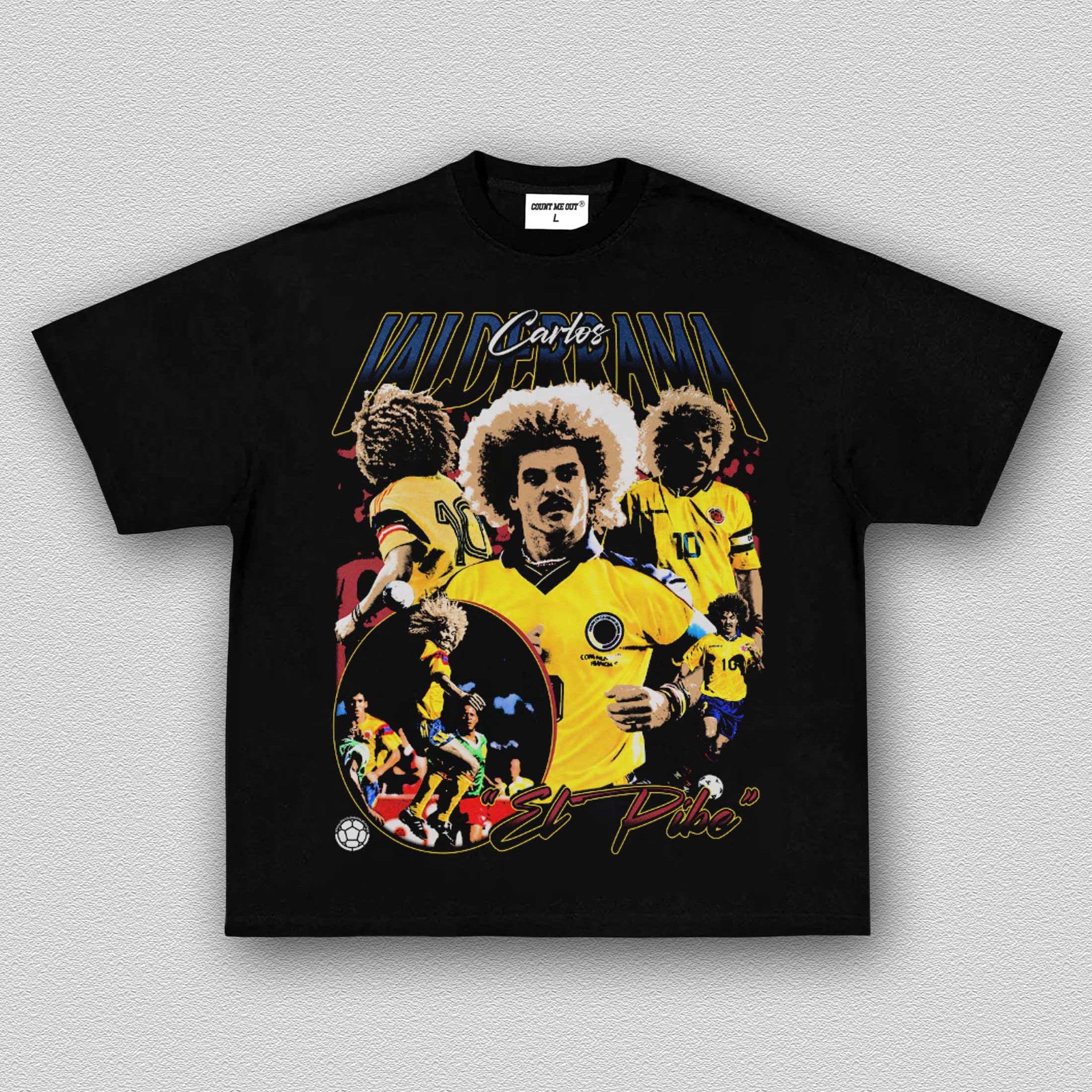 CARLOS VALDERRAMA COLOMBIA TEE 12.4