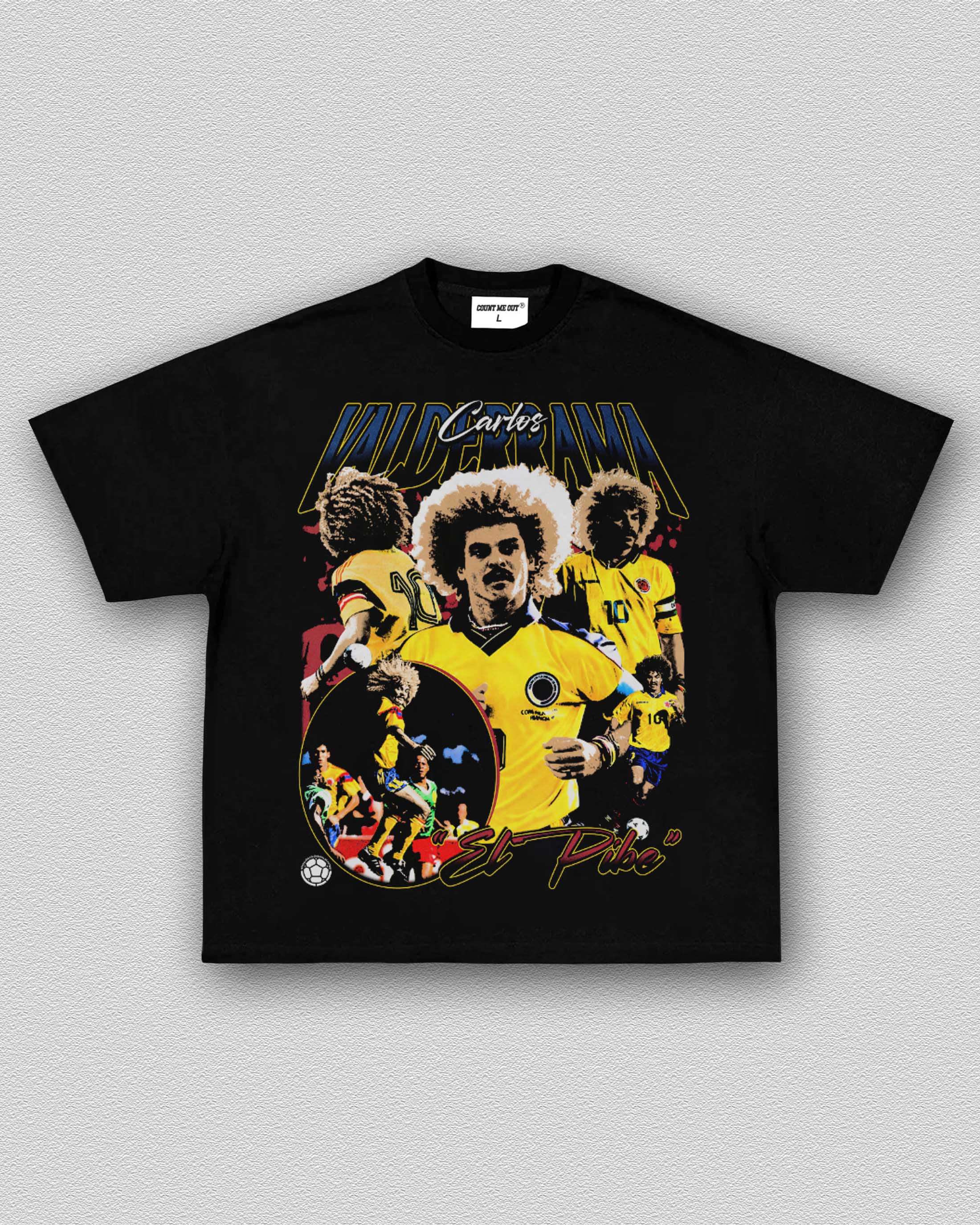 CARLOS VALDERRAMA COLOMBIA TEE 12.4