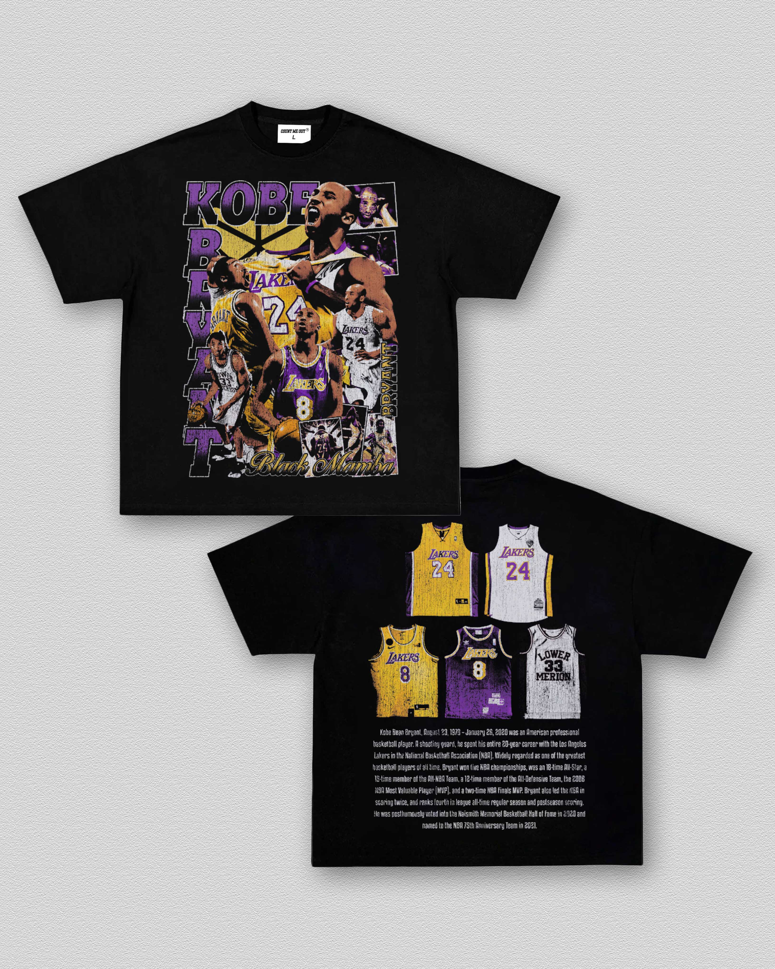 KOBE TIMELINE TEE