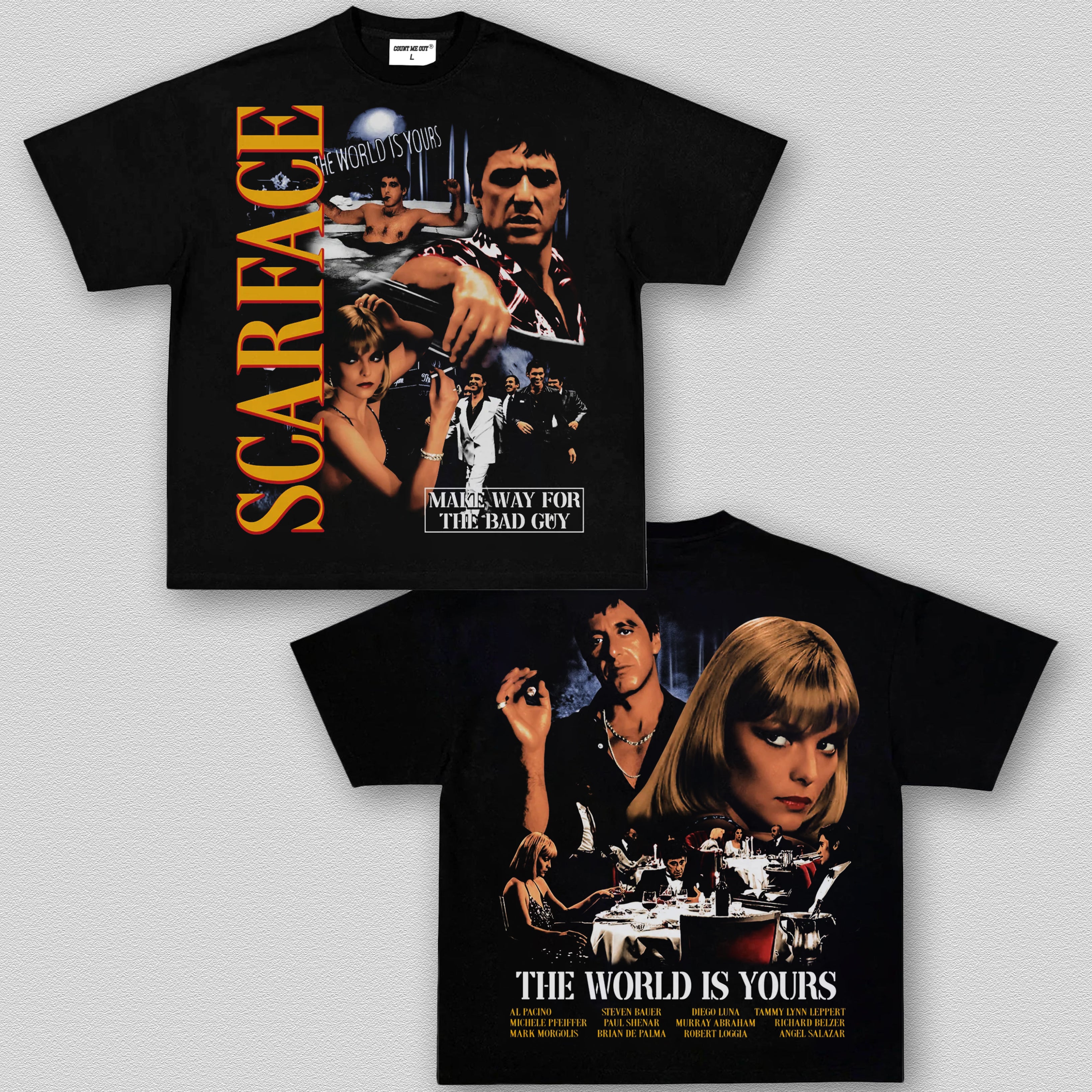 SCARFACE V3 TEE