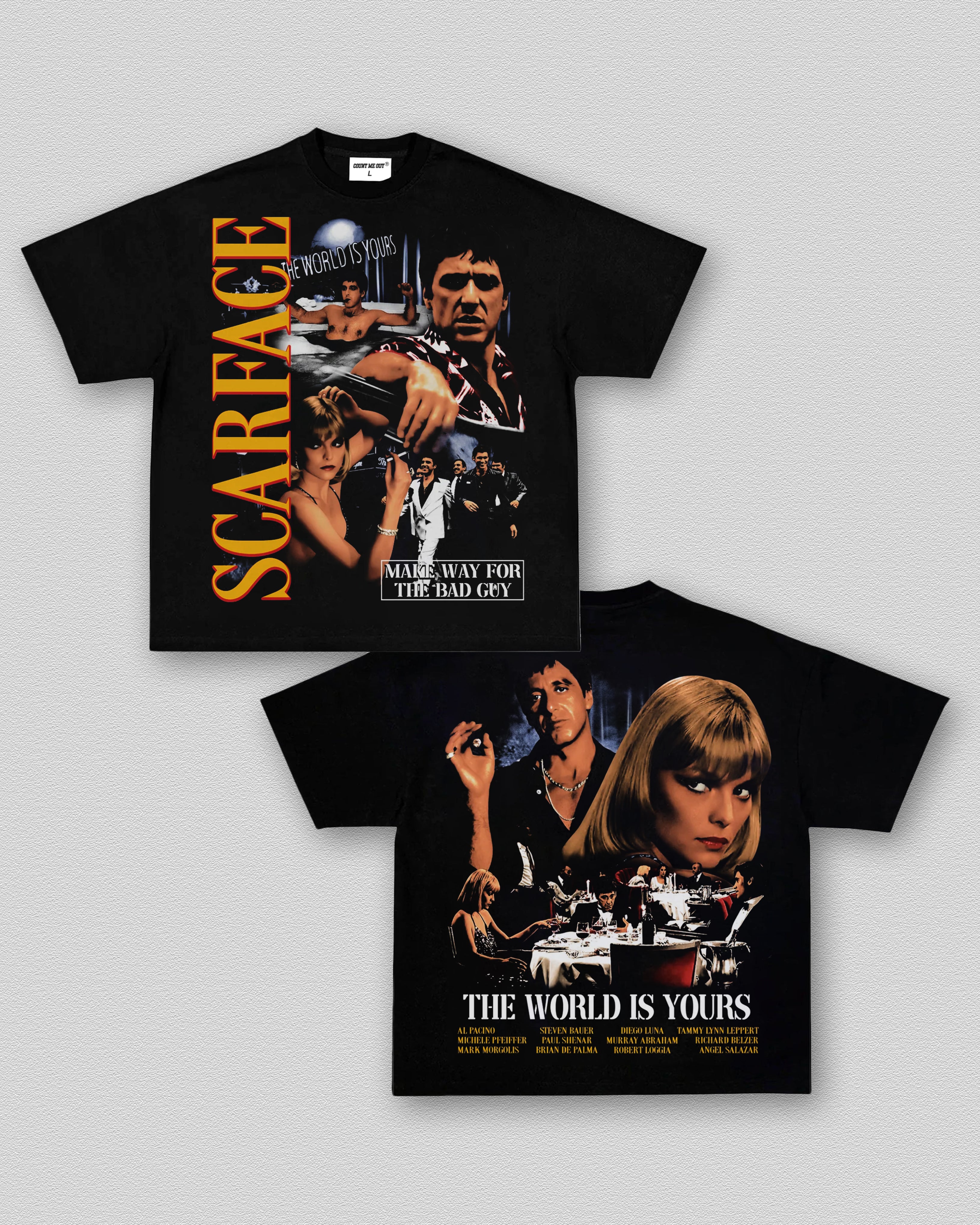 SCARFACE V3 TEE