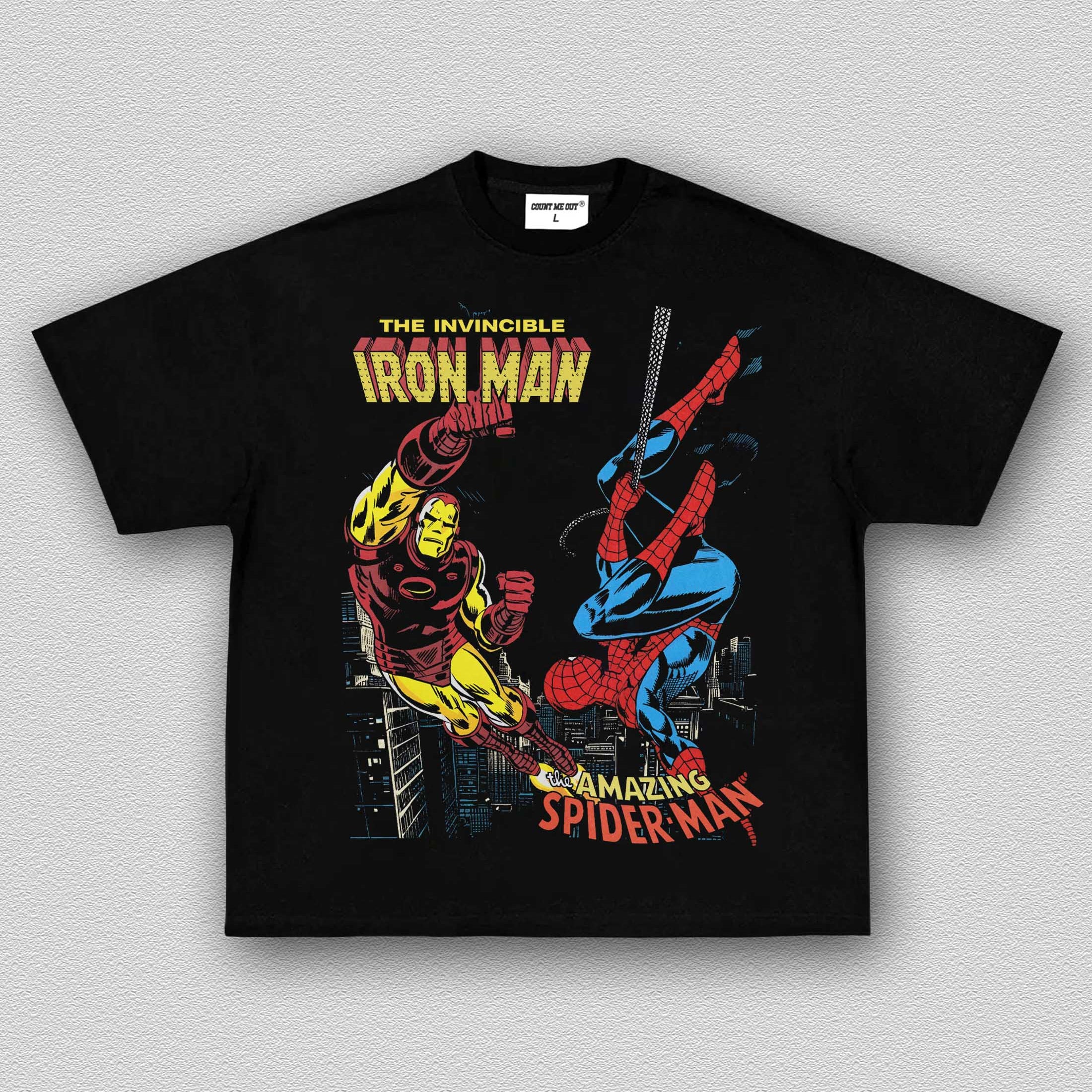 IRON MAN VS. SPIDER-MAN TEE 12.3