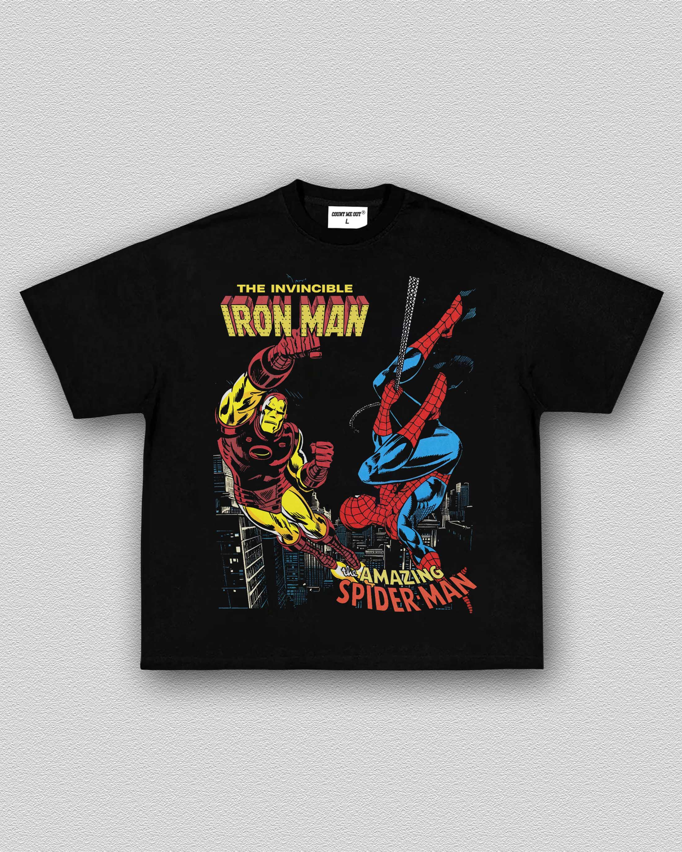 IRON MAN VS. SPIDER-MAN TEE 12.3