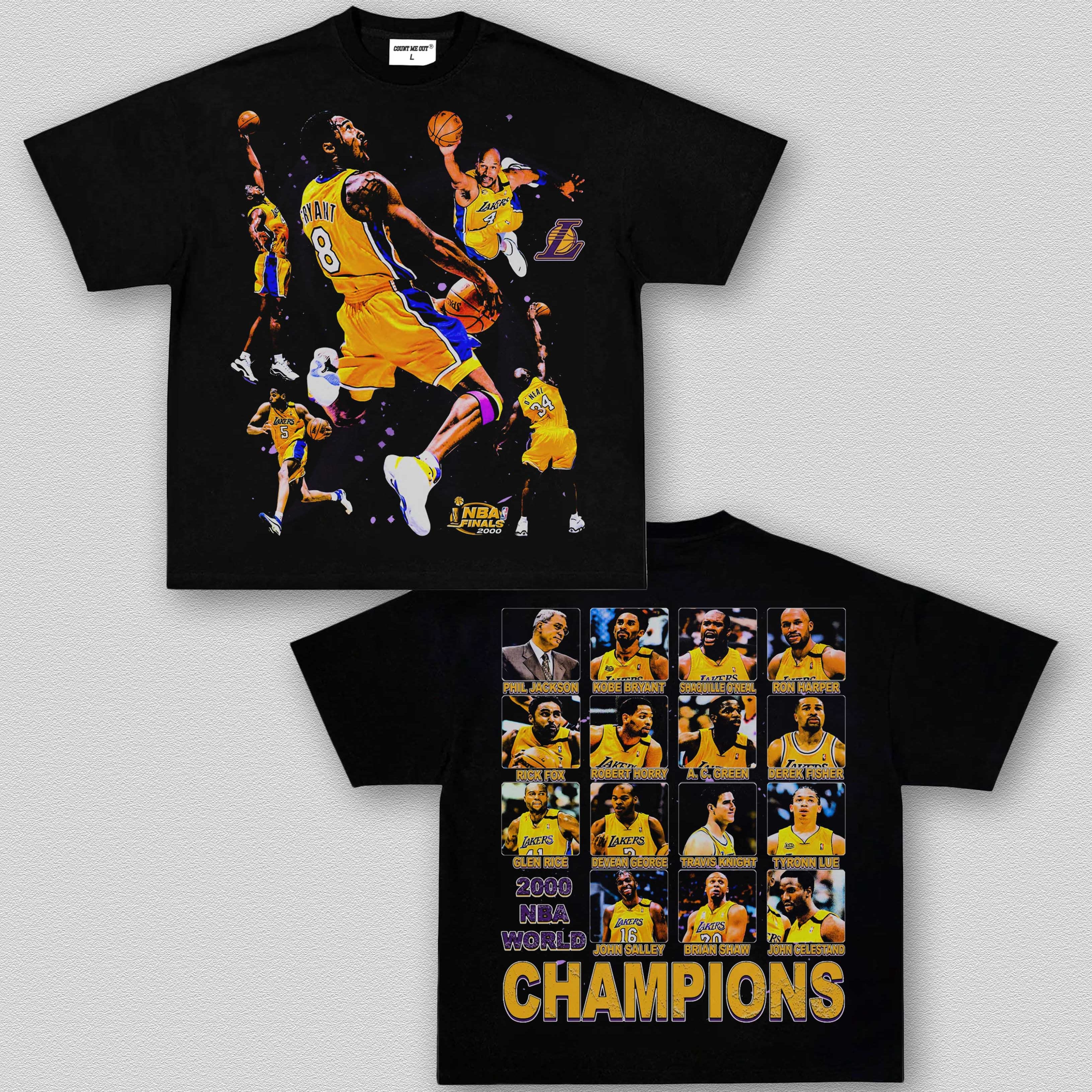 2000 NBA CHAMPS TEE