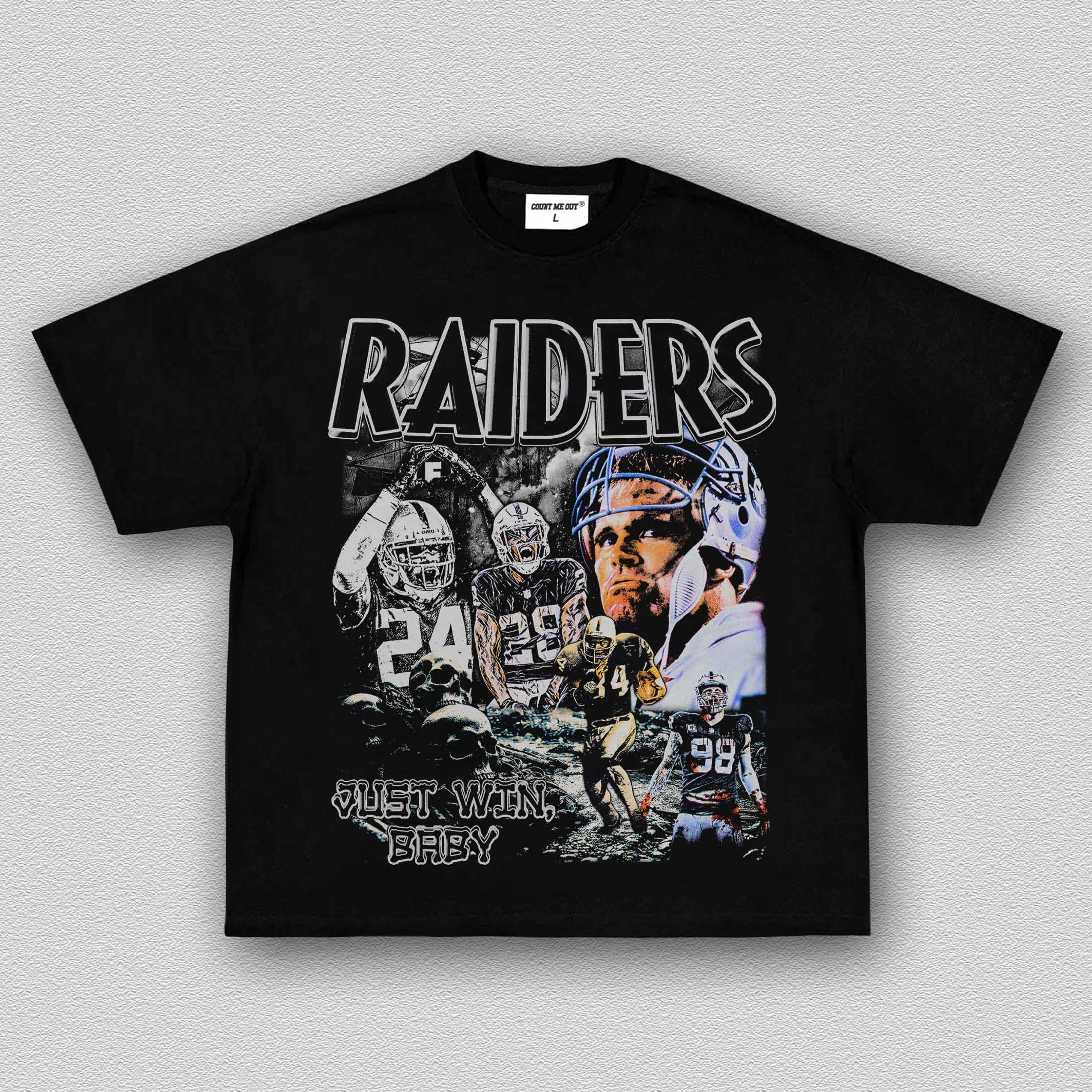 RAIDERS TEE 10.5