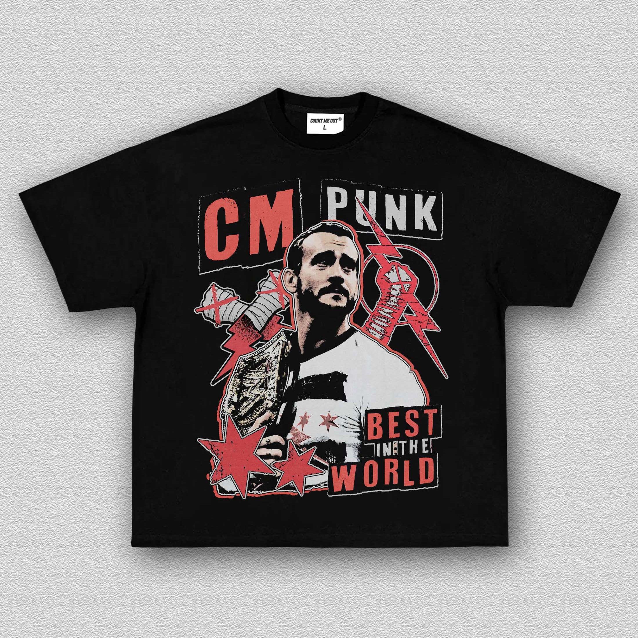 CM PUNK TEE 11.25