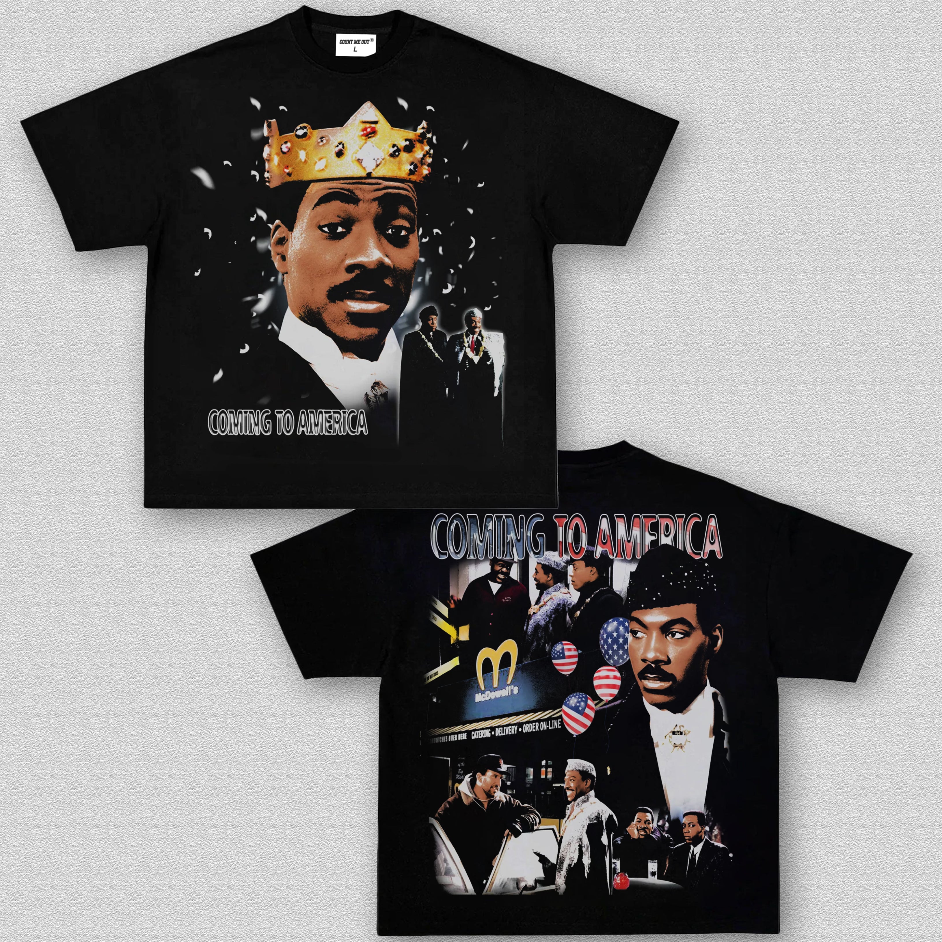 COMING TO AMERICA TEE