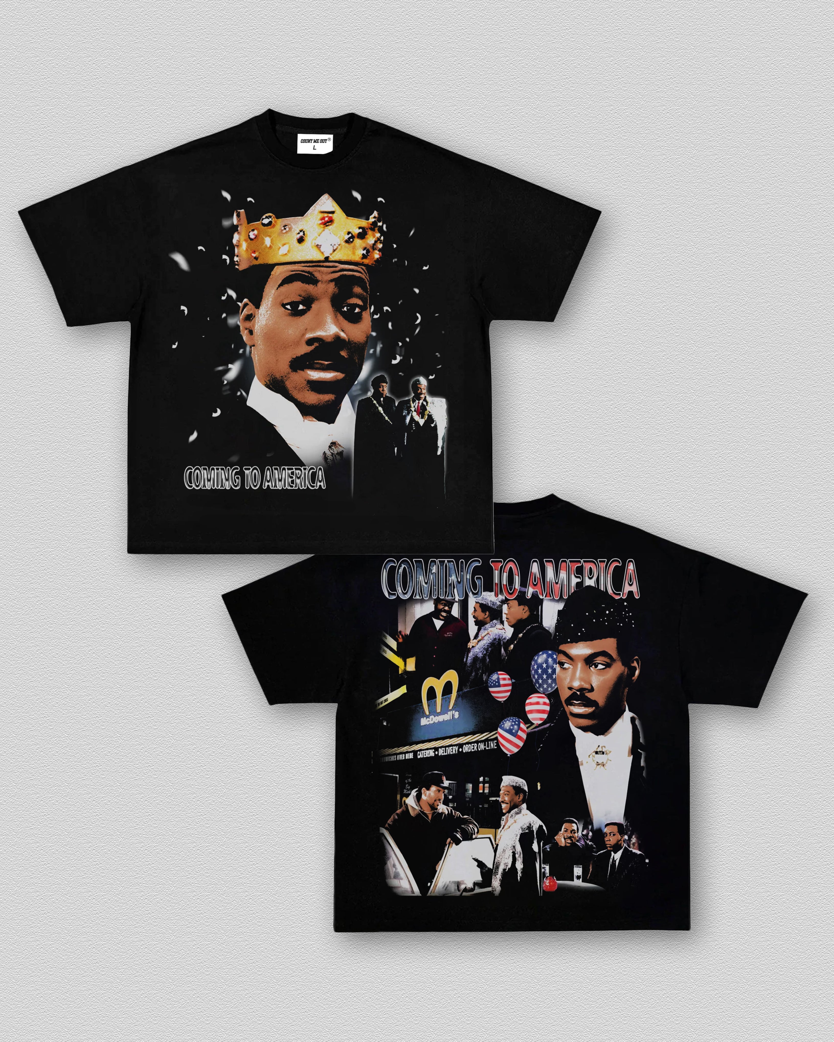 COMING TO AMERICA TEE