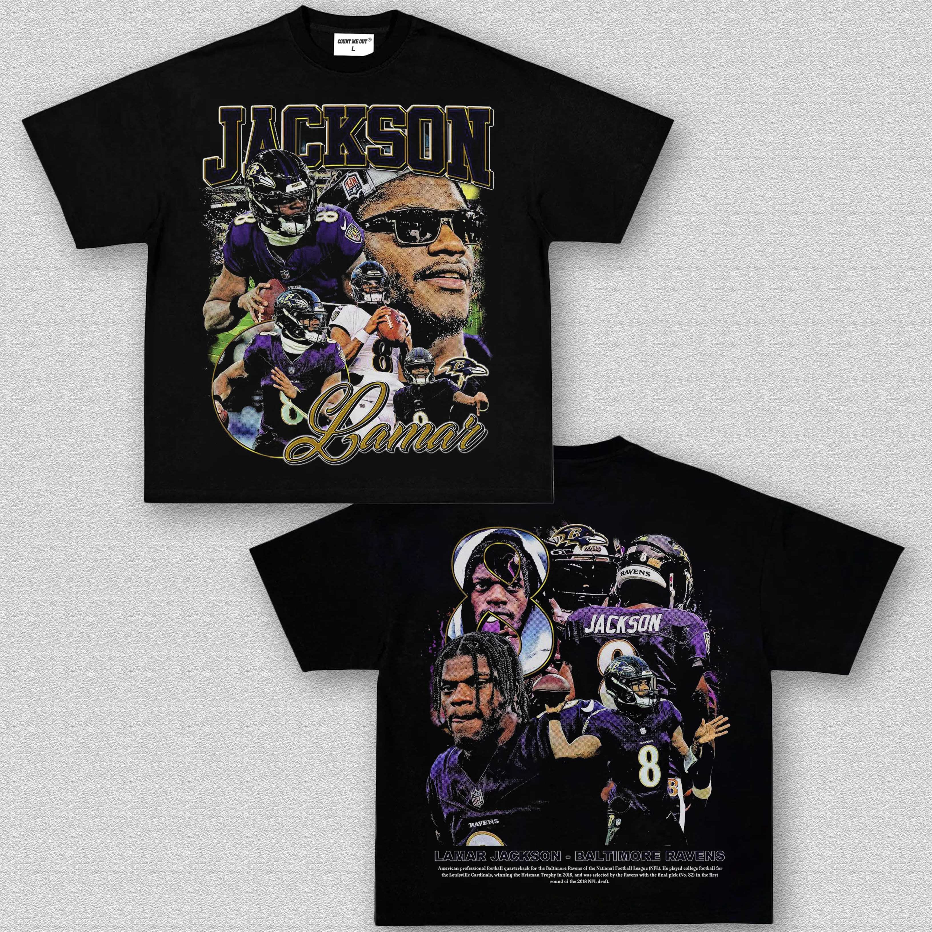 LAMAR JACKSON TEE 9.6