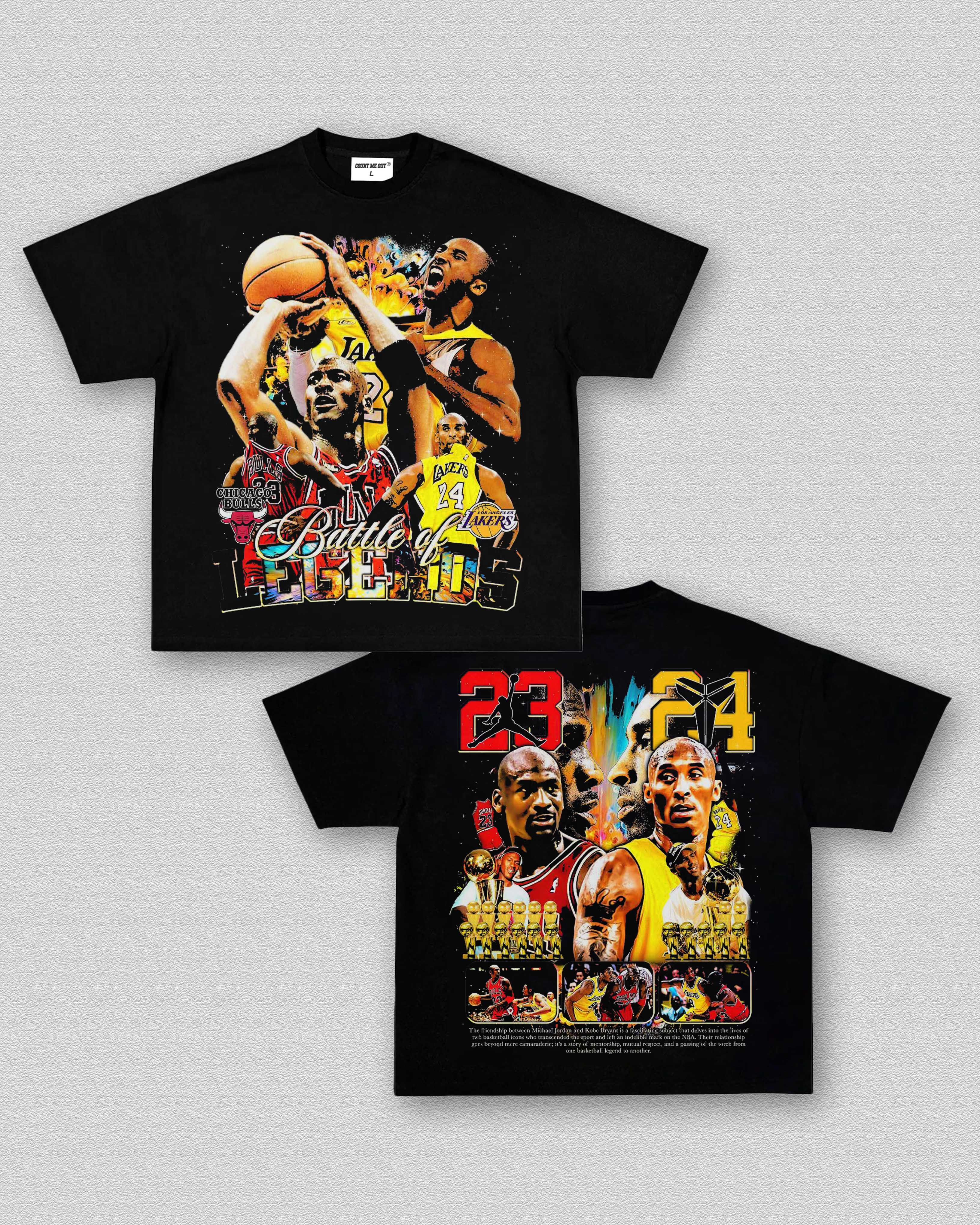 MICHAEL JORDAN&KOBE BRYANT TEE