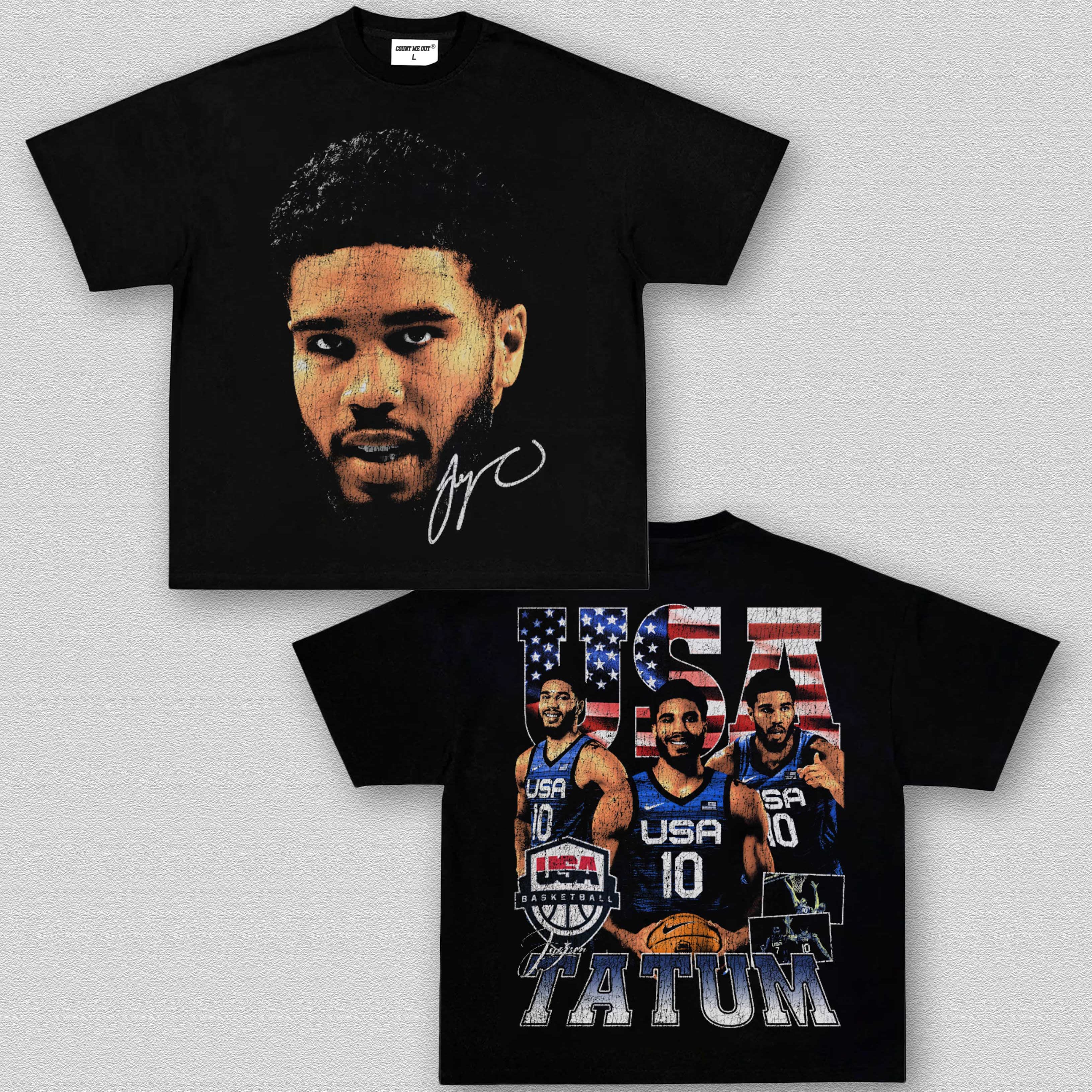 TATUM TEAM USA BIG FACE TEE