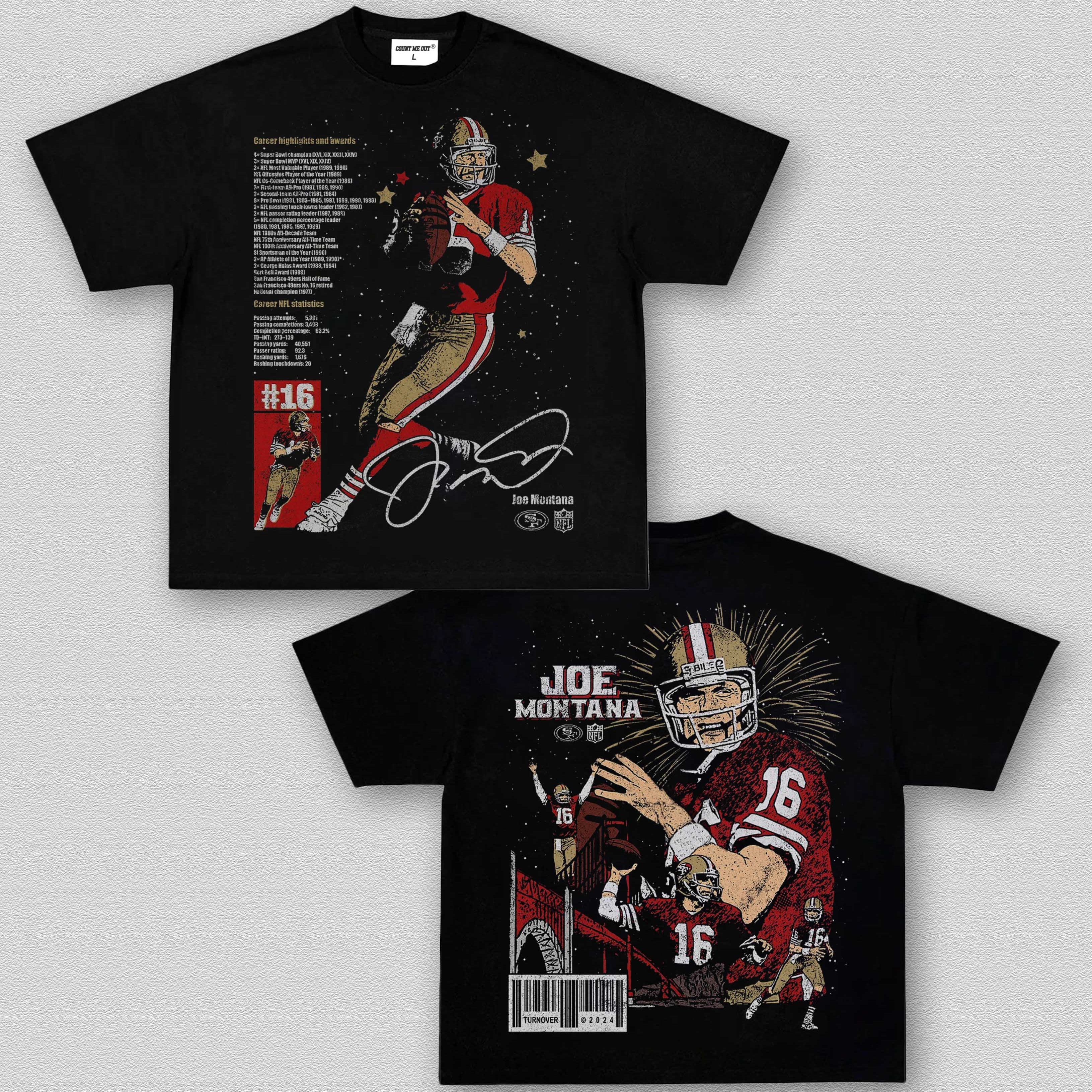 JOE MONTANA TEE 12.4