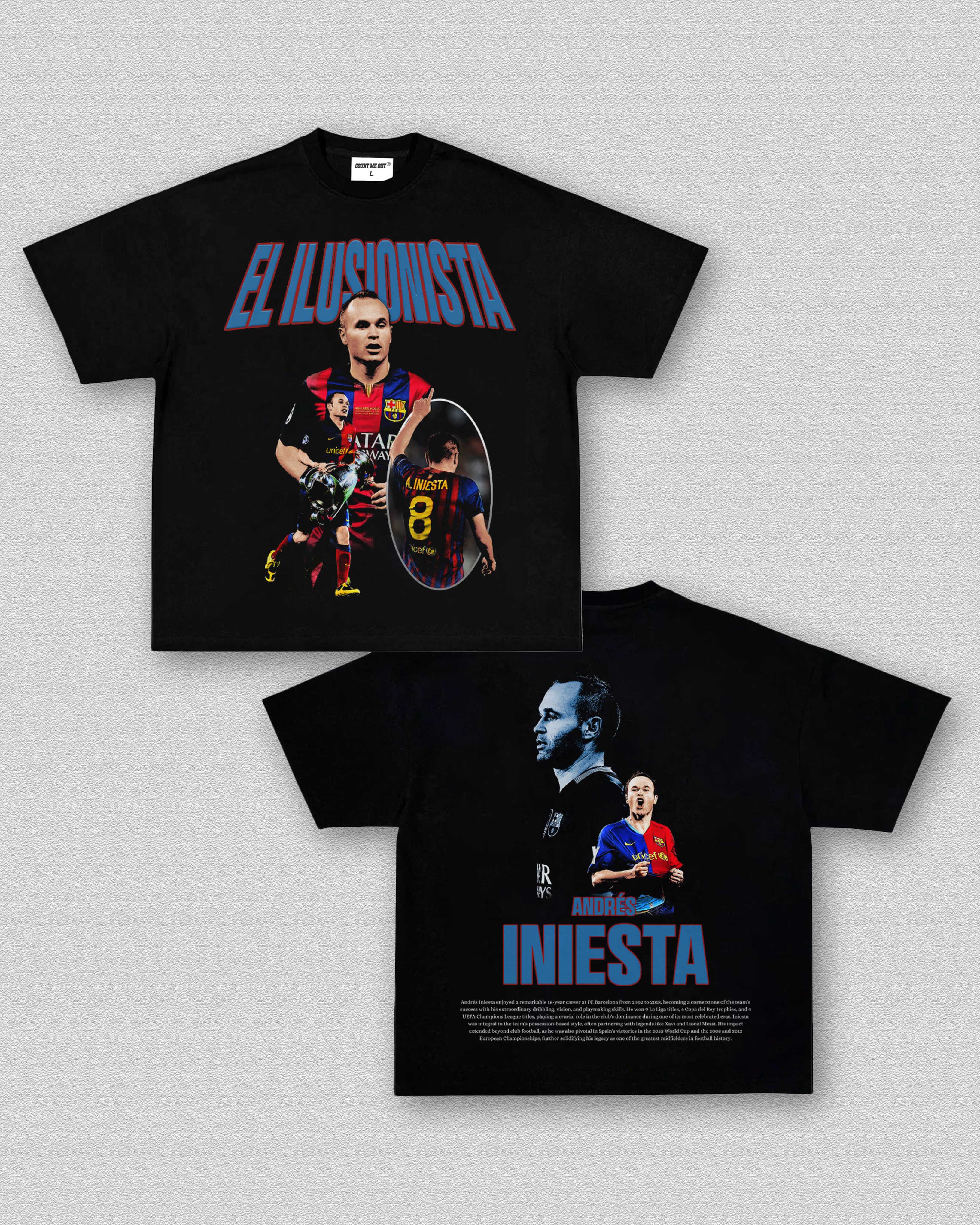 BARCELONA INIESTA TEE 12.4