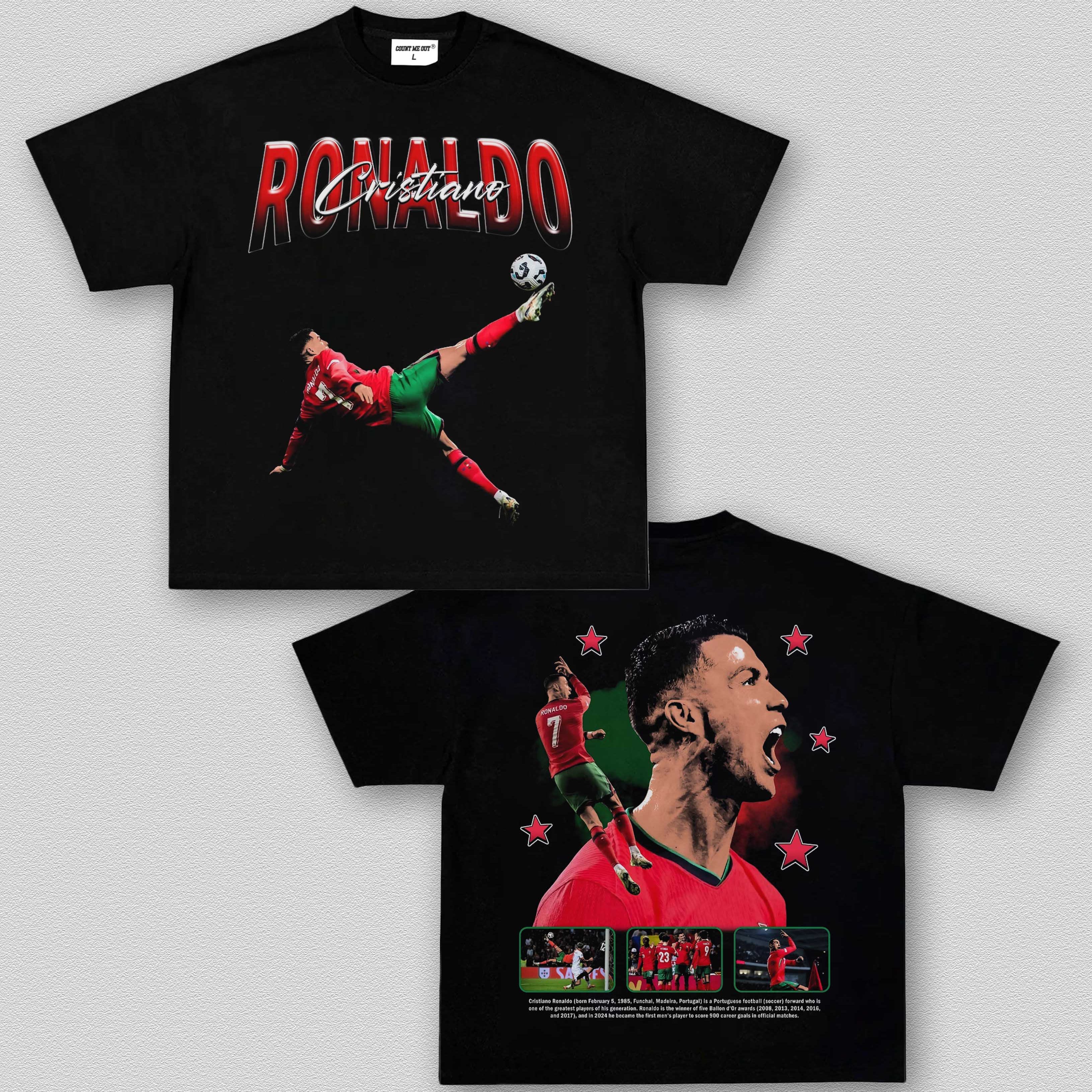 CRISTIANO RONALDO TEE 11.25