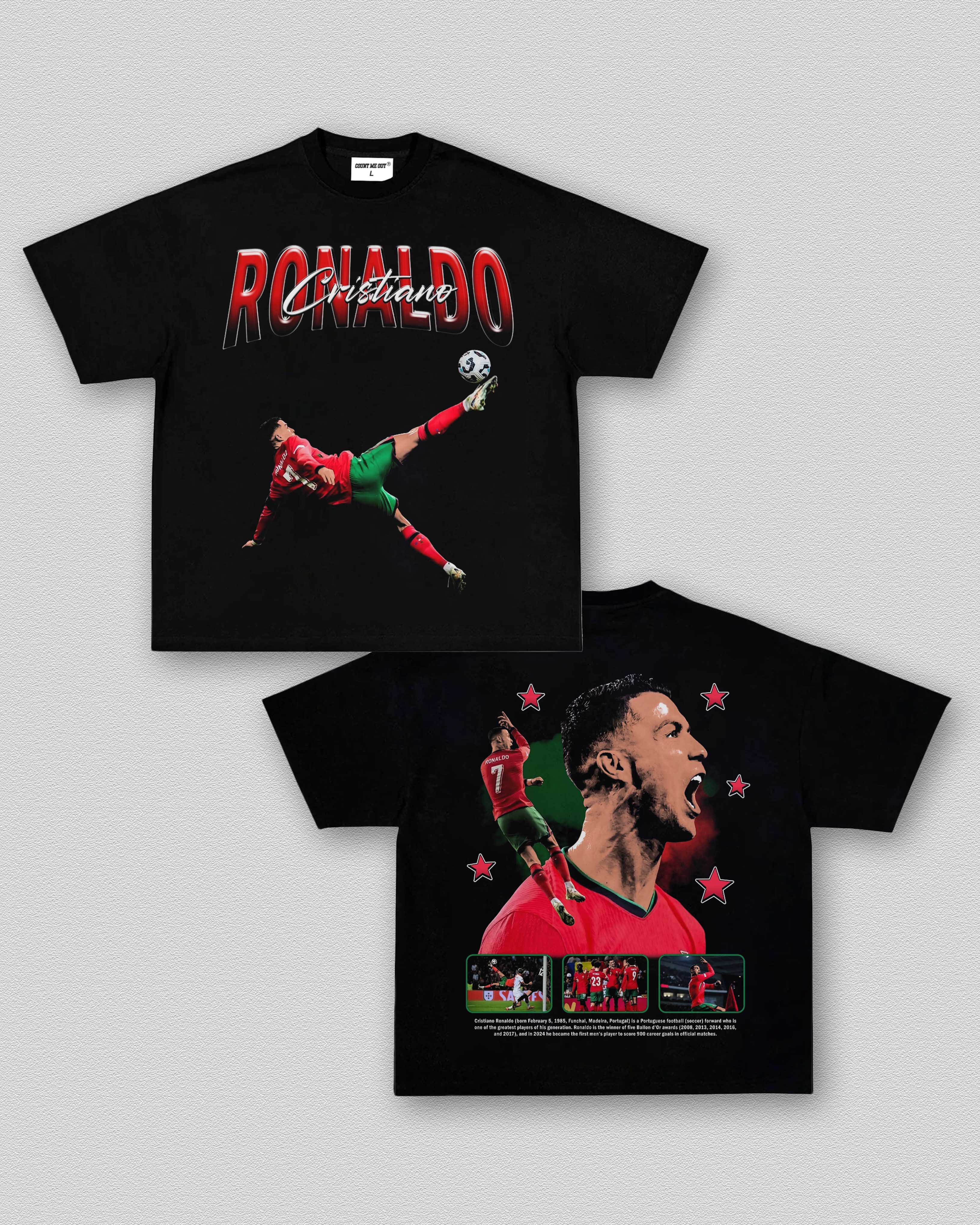 CRISTIANO RONALDO TEE 11.25