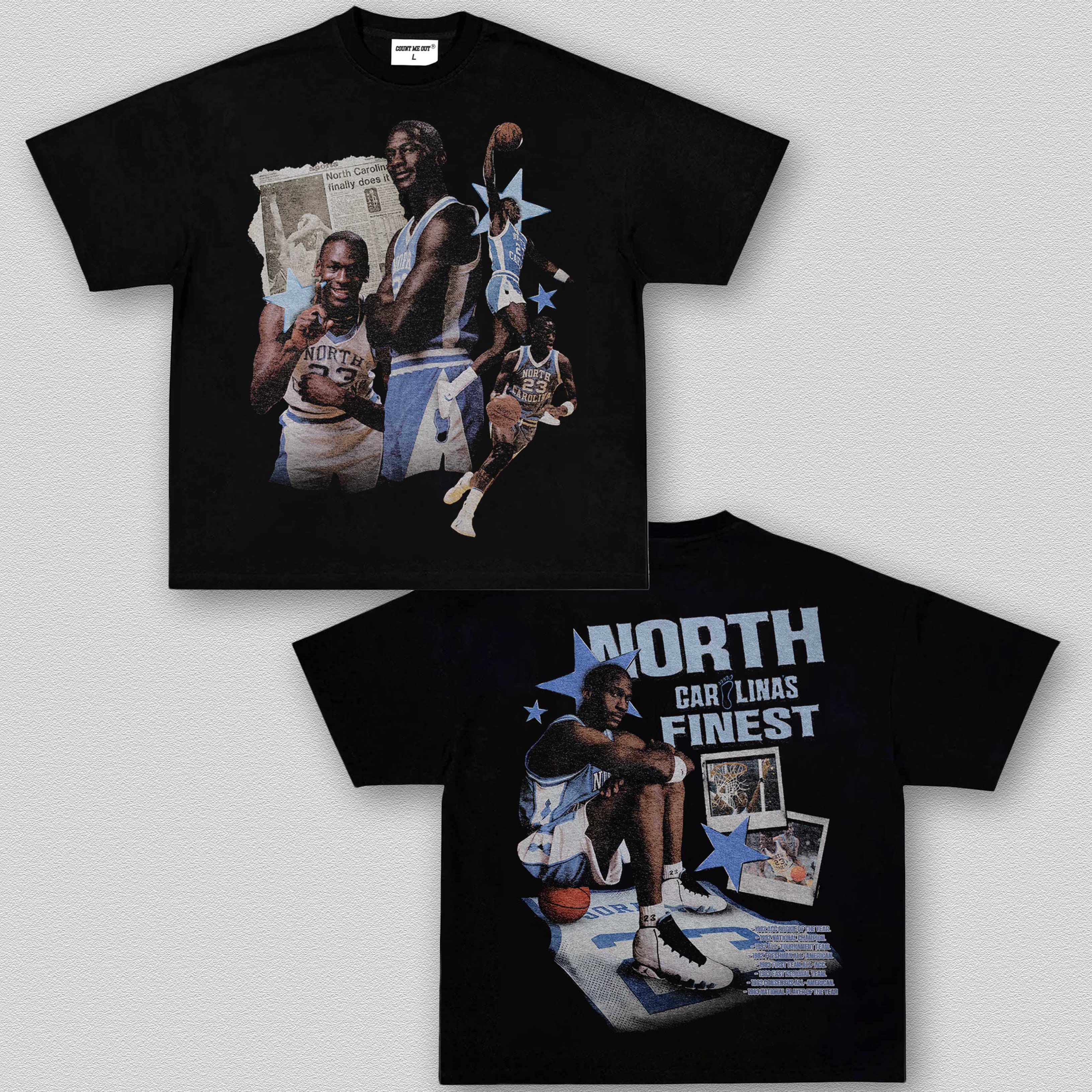 MJ UNC TEE 12.4