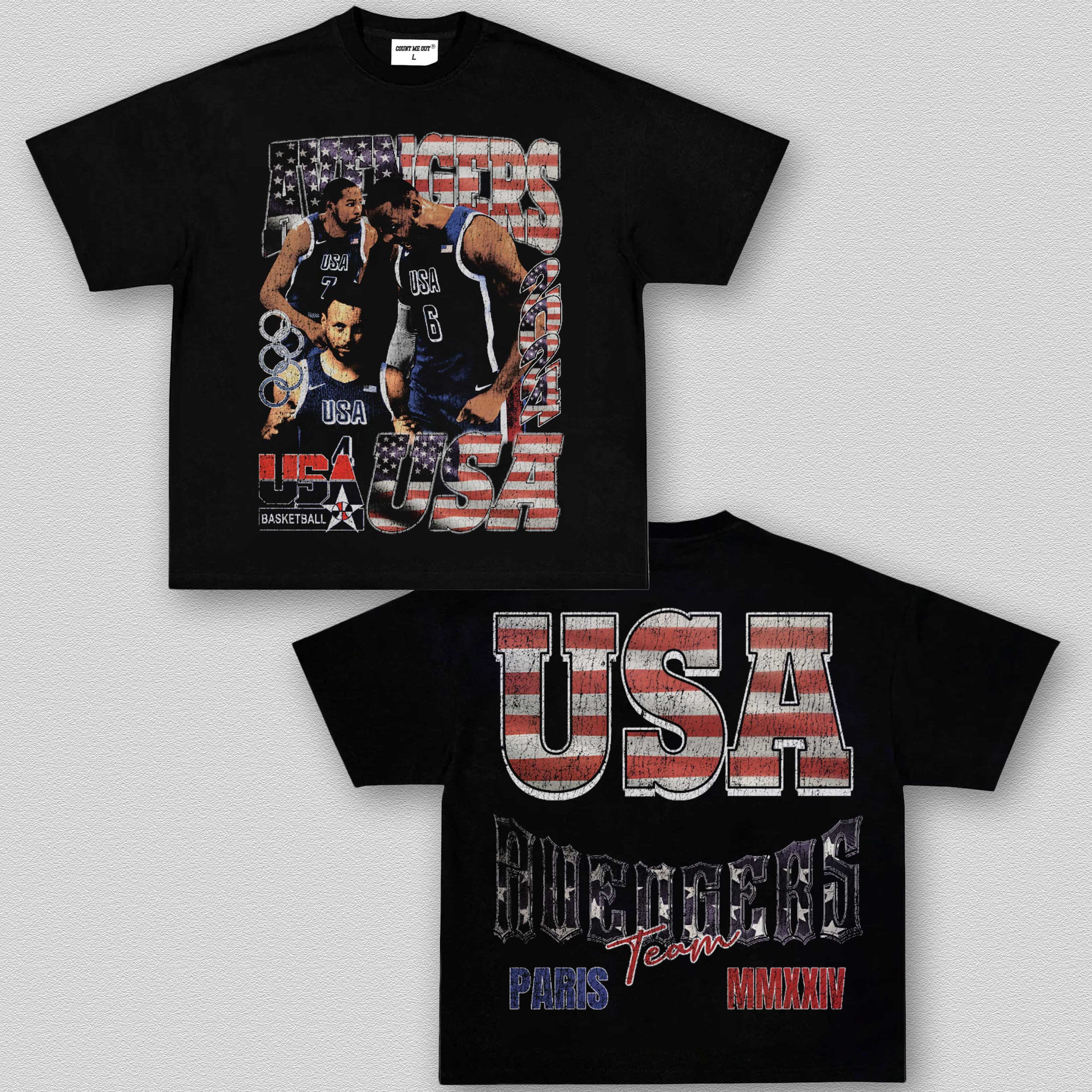 AVENGERS TEAM USA TEE