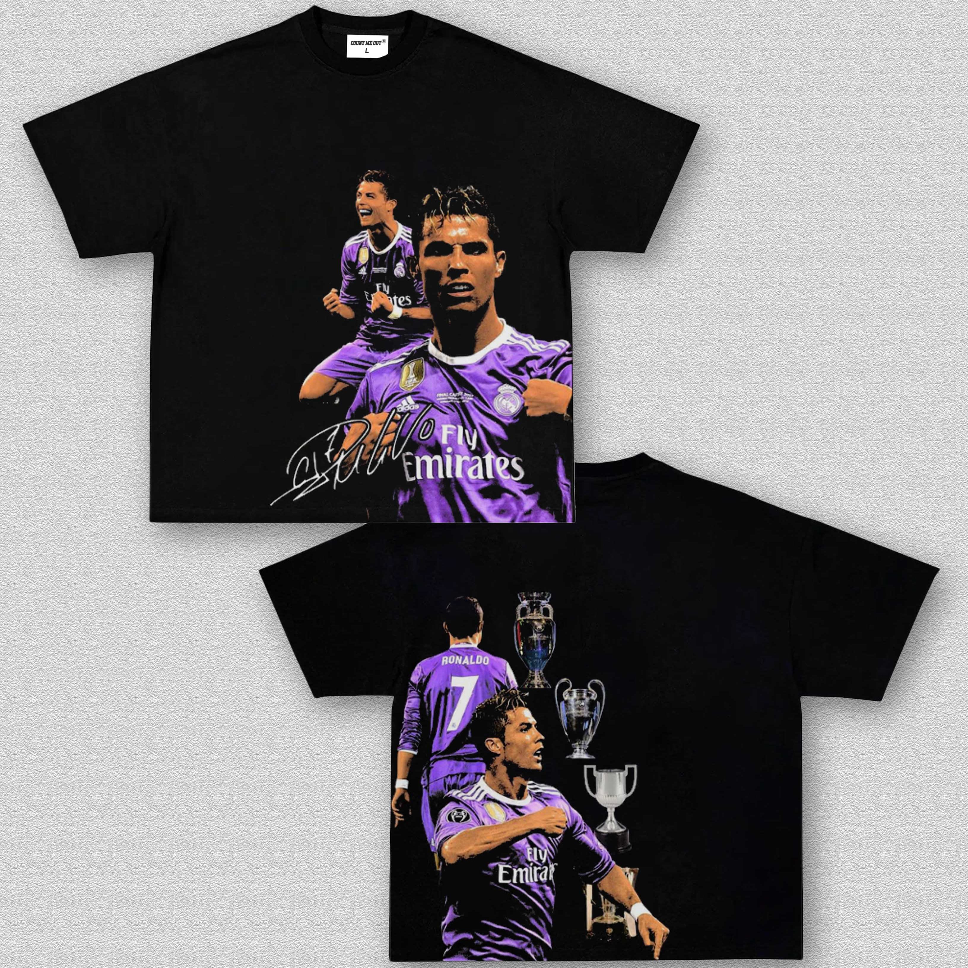 PURPLE RONALDO TEE 12.4