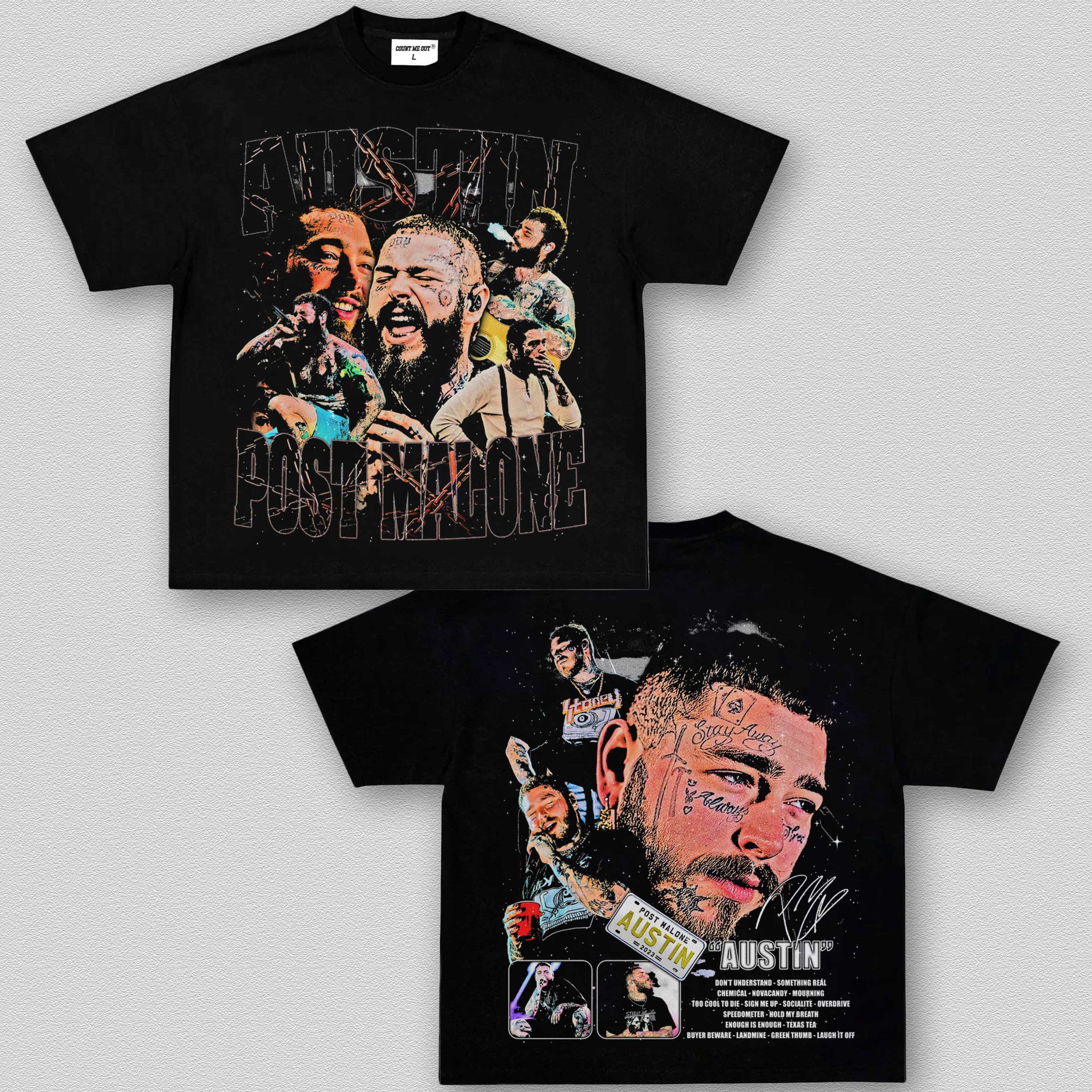 POST MALONE TEE 10.15