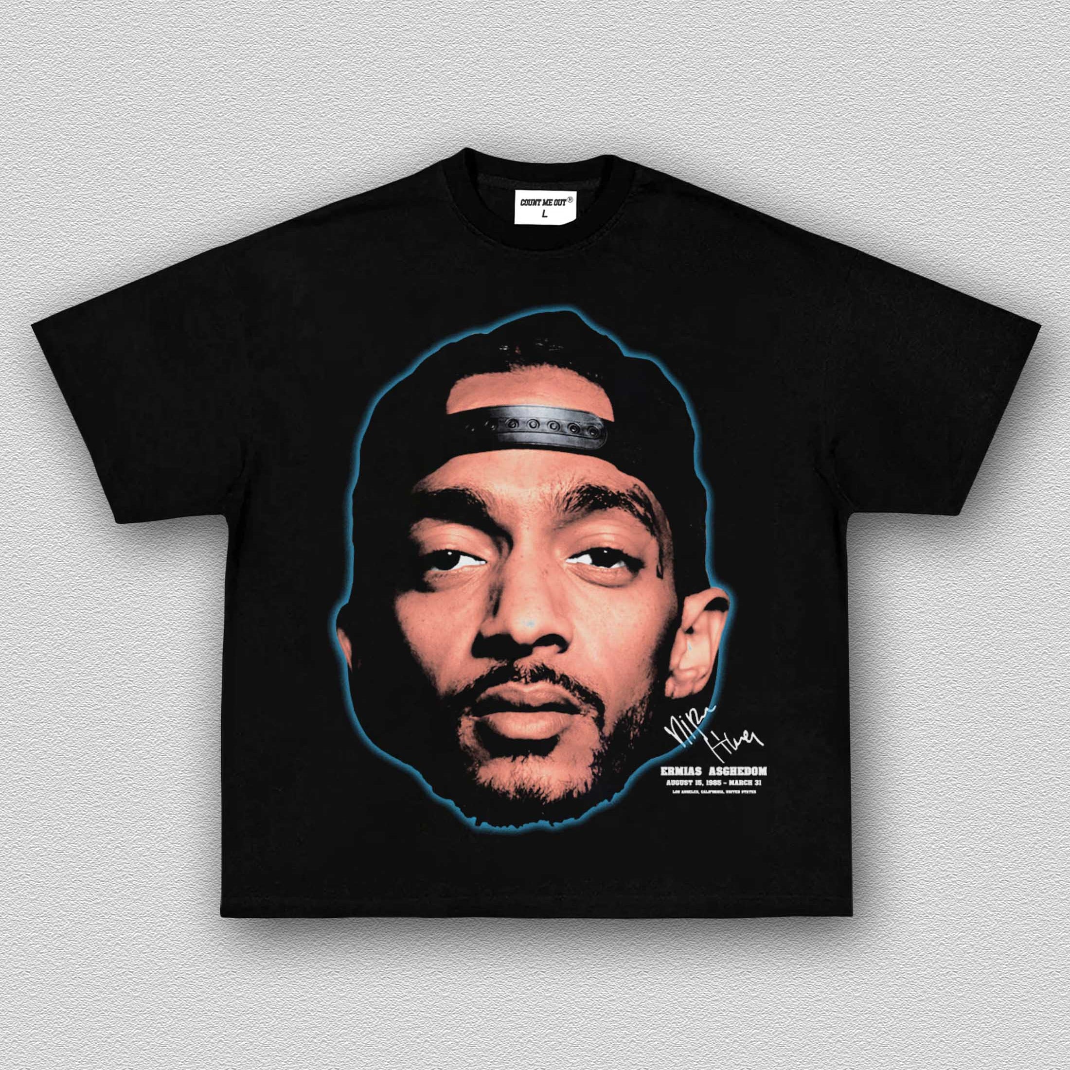 NIPSEY BIG FACE TEE 10.15