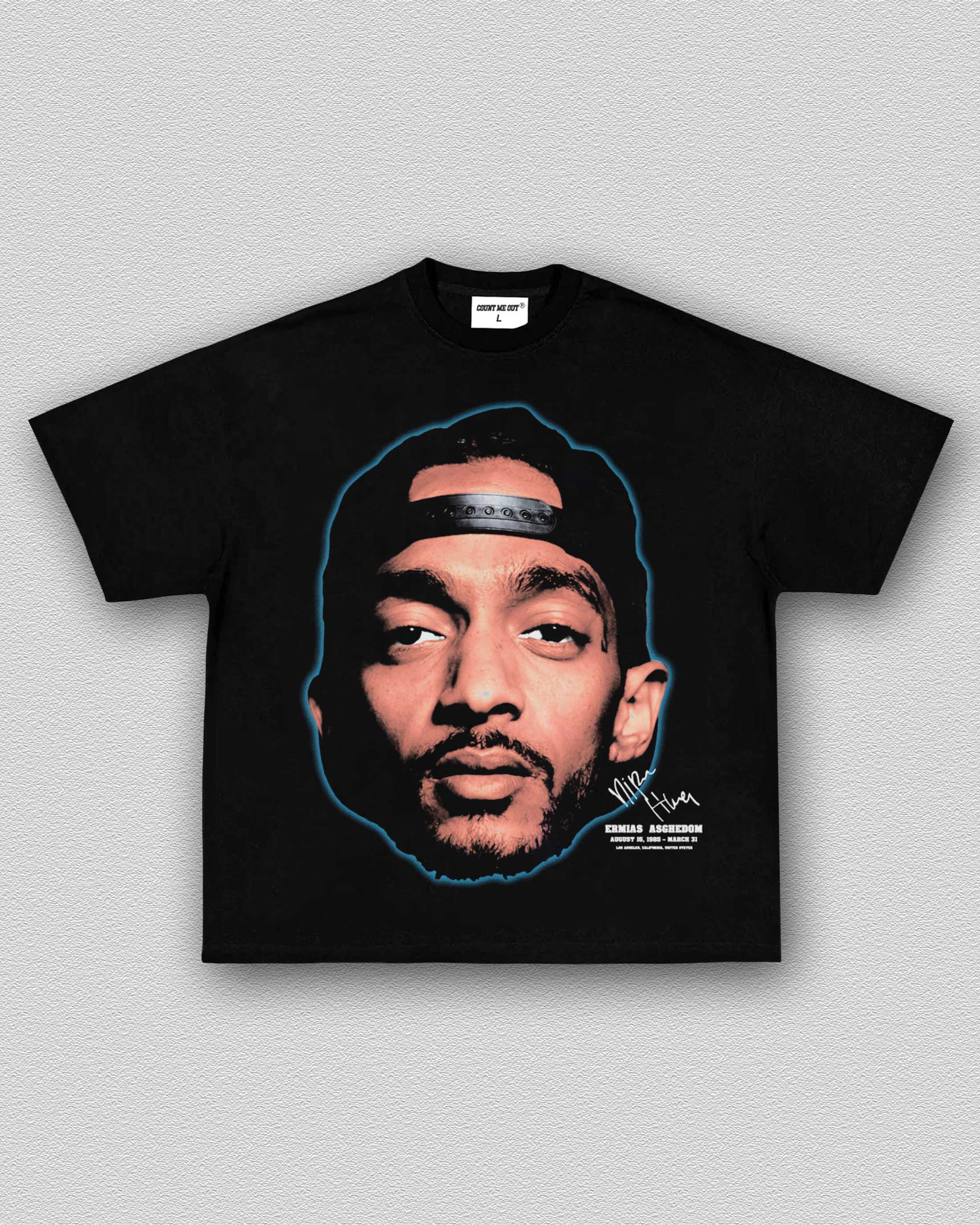 NIPSEY BIG FACE TEE 10.15