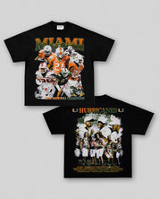 2001 MIAMI HURRICANES CHAMPIONSHIP TEE