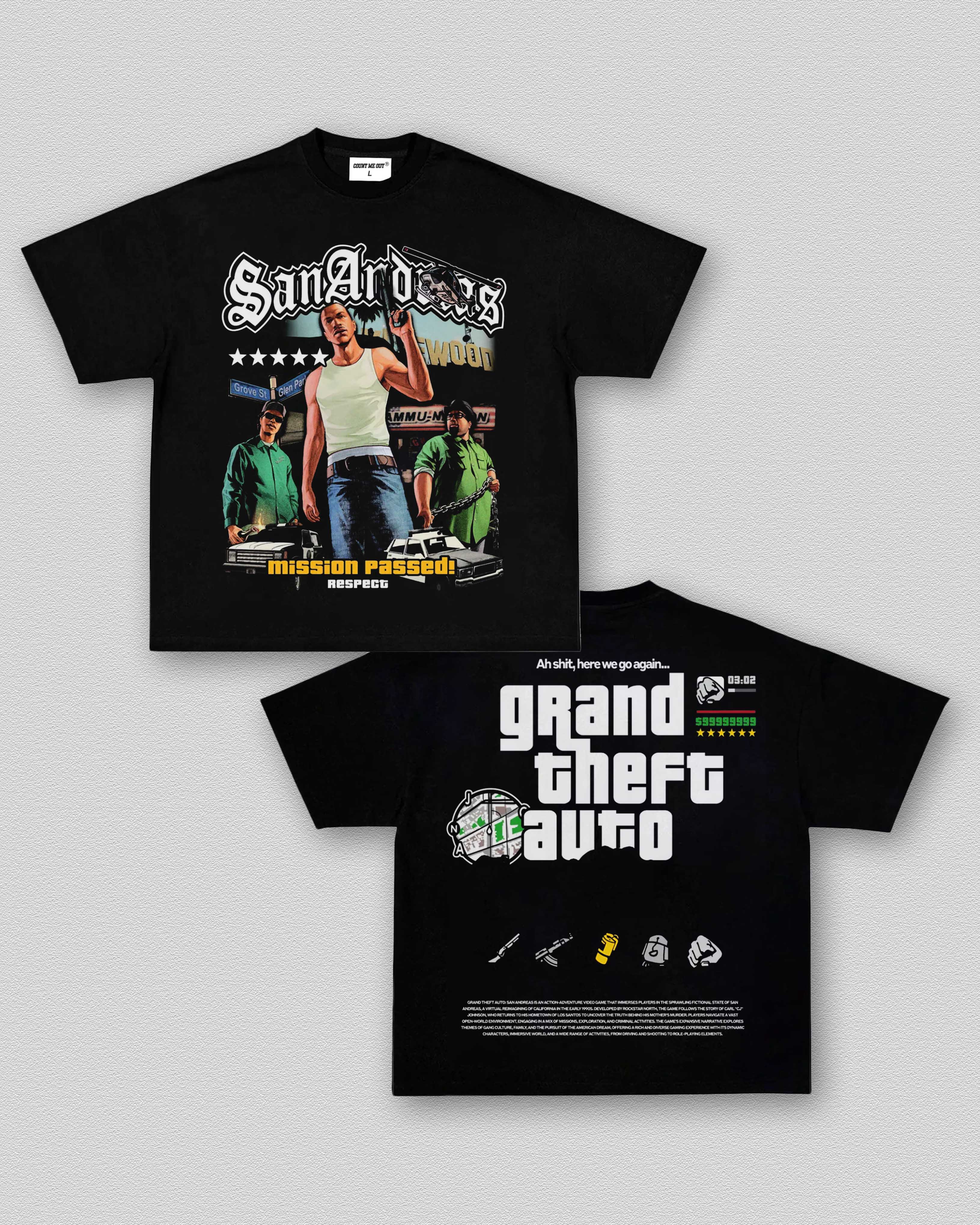 GTA SAN ANDREAS TEE