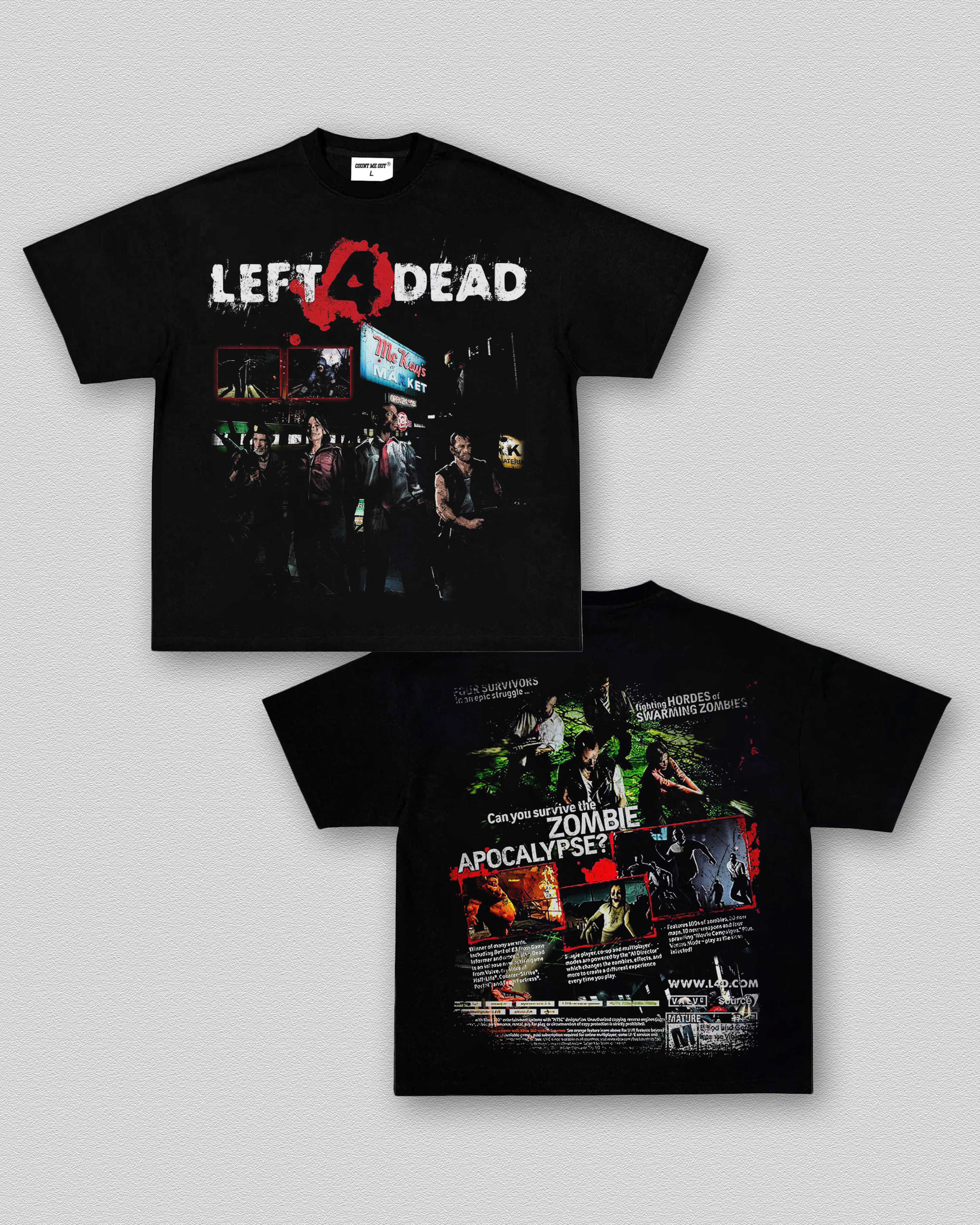 LEFT 4 DEAD TEE 10.15