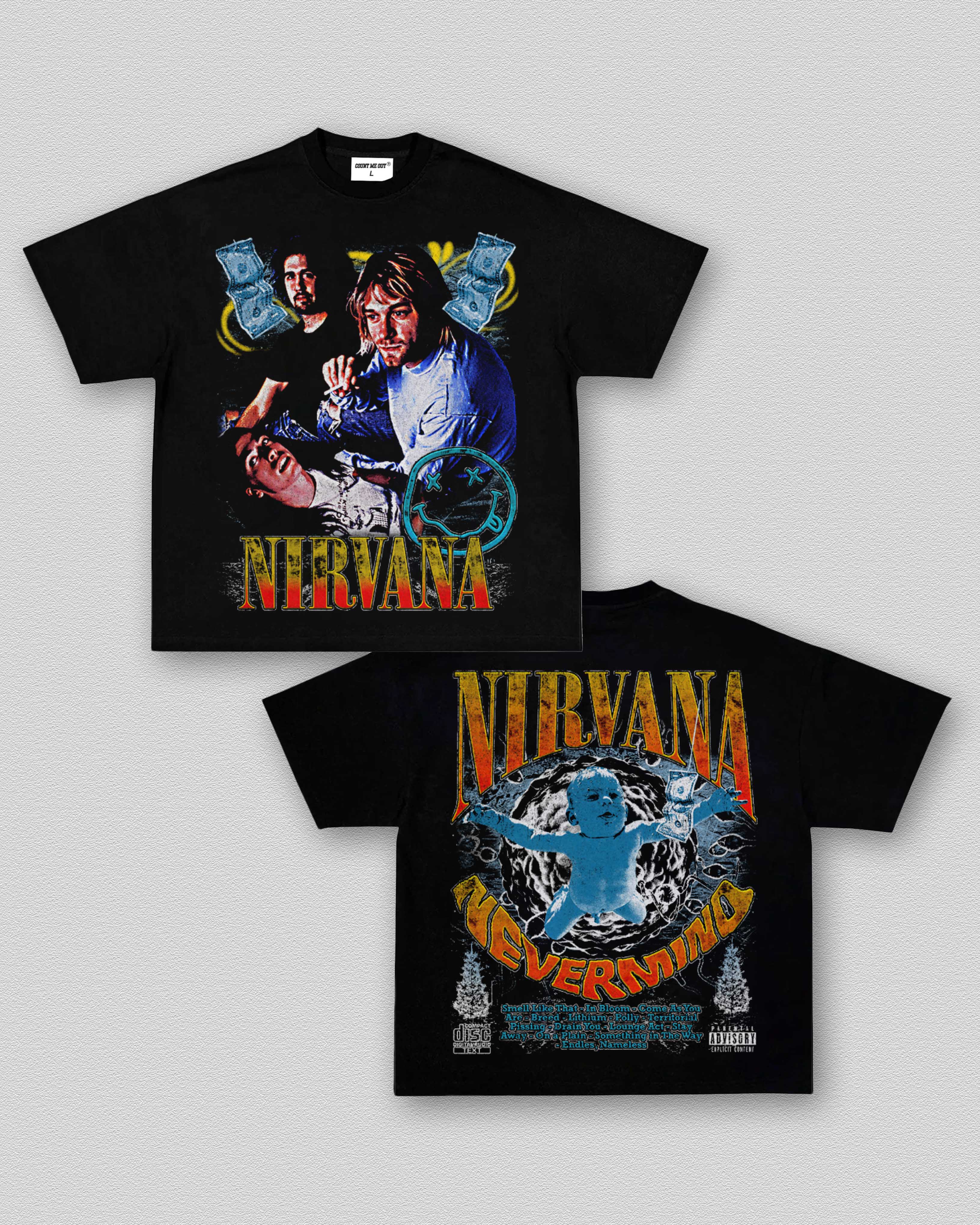 NEVERMIND NIRVANA TEE