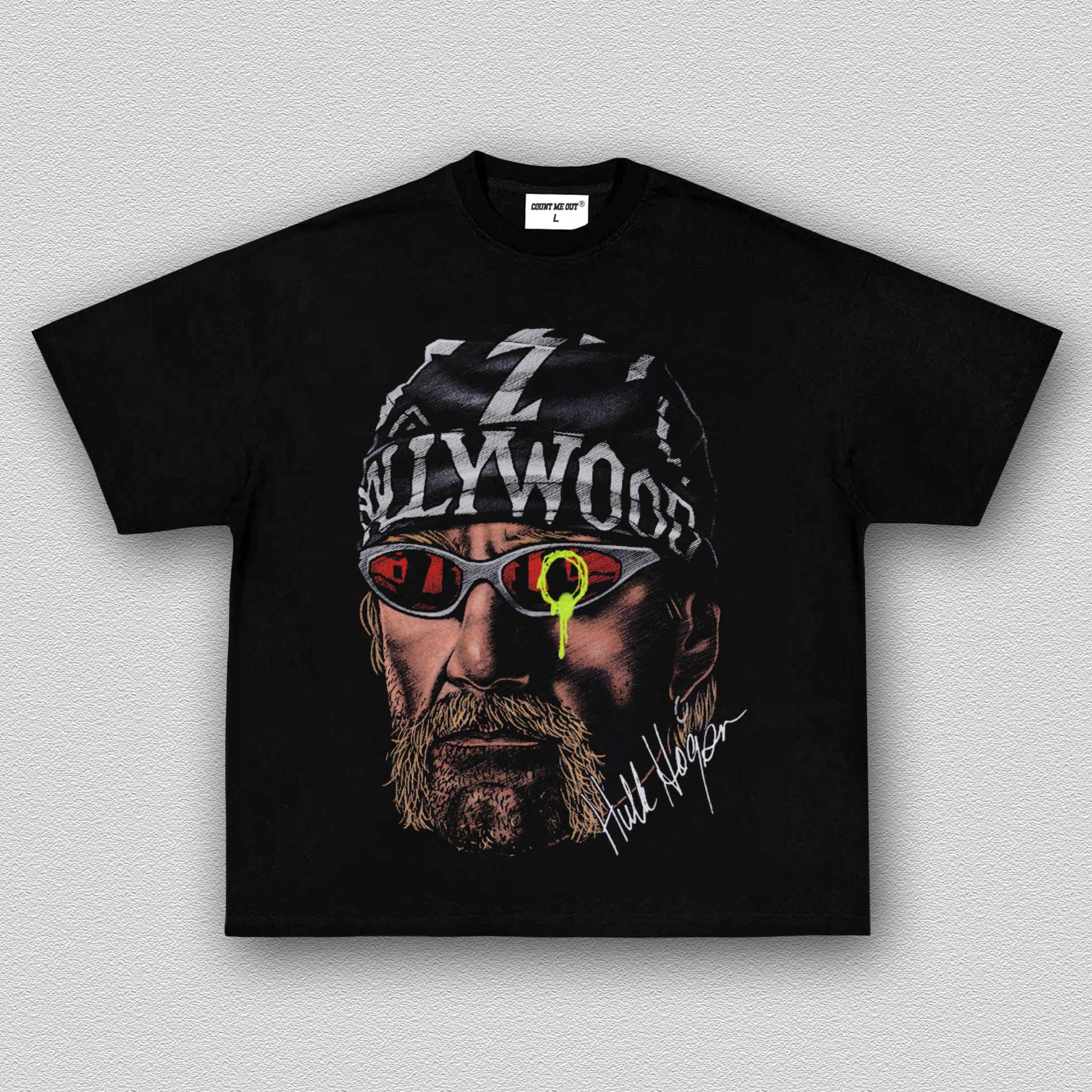 HOLLYWOOD BIG FACE ART TEE