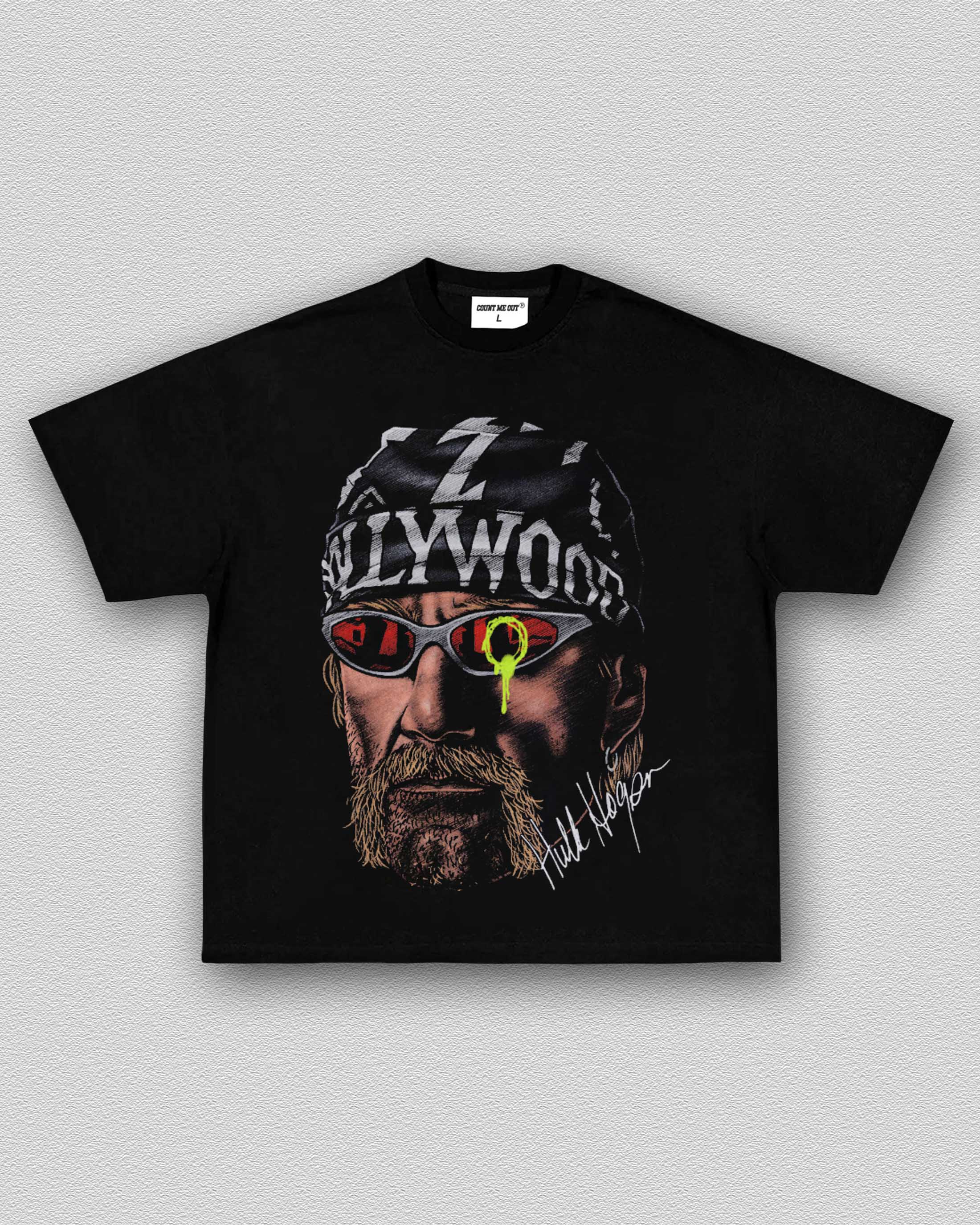 HOLLYWOOD BIG FACE ART TEE