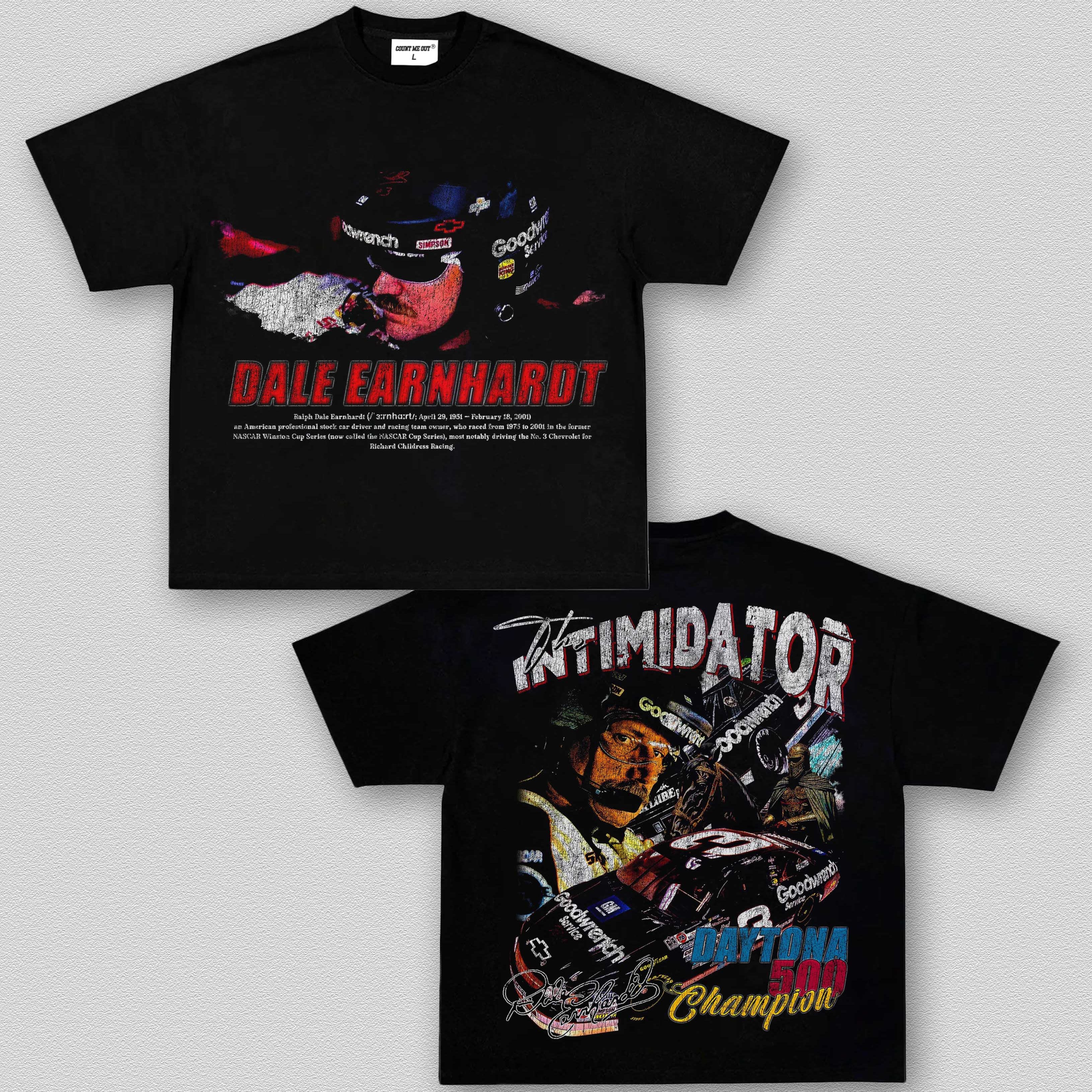 DALE EARNHARDT-THE INTIMIDATOR TEE 10.6