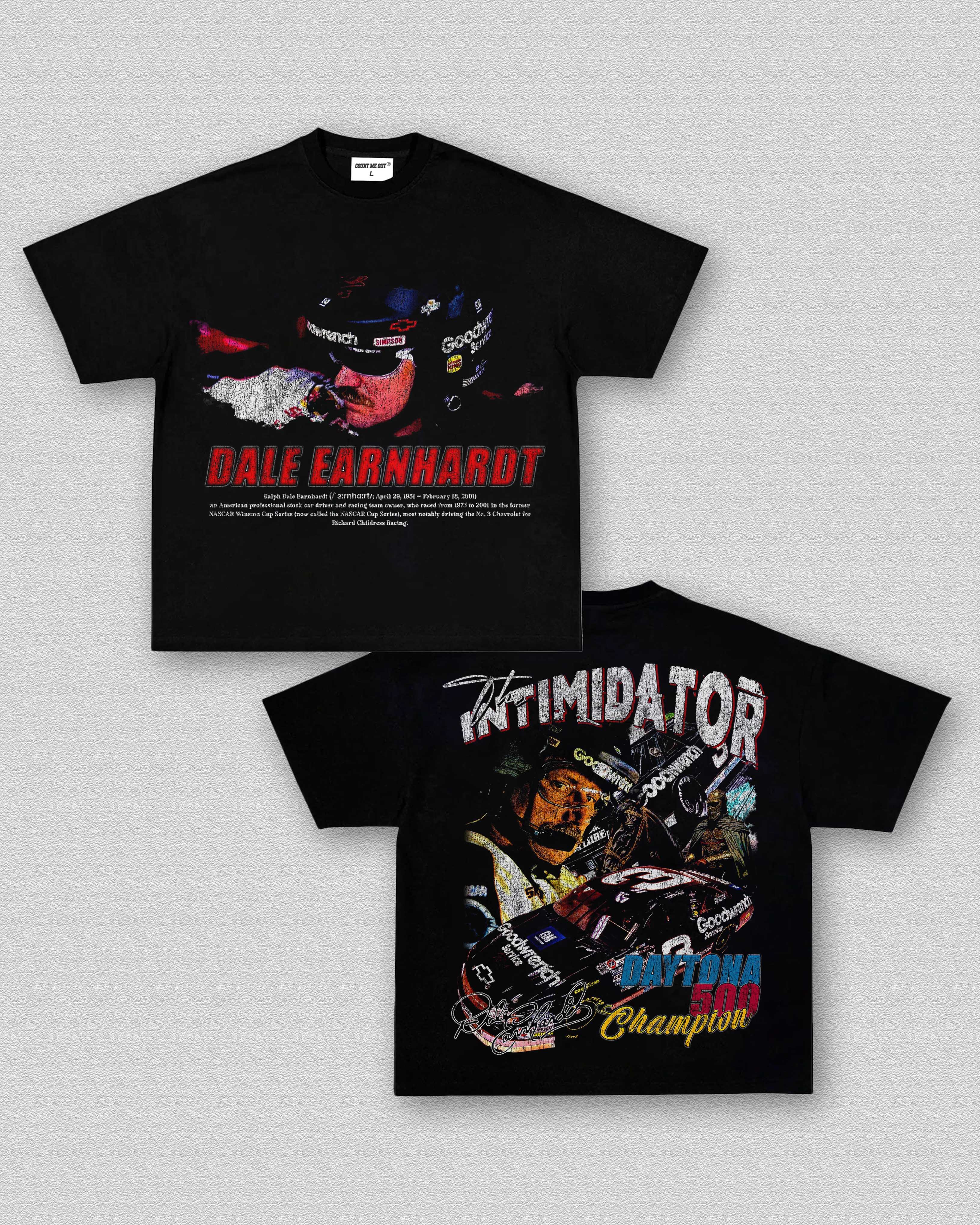 DALE EARNHARDT-THE INTIMIDATOR TEE 10.6