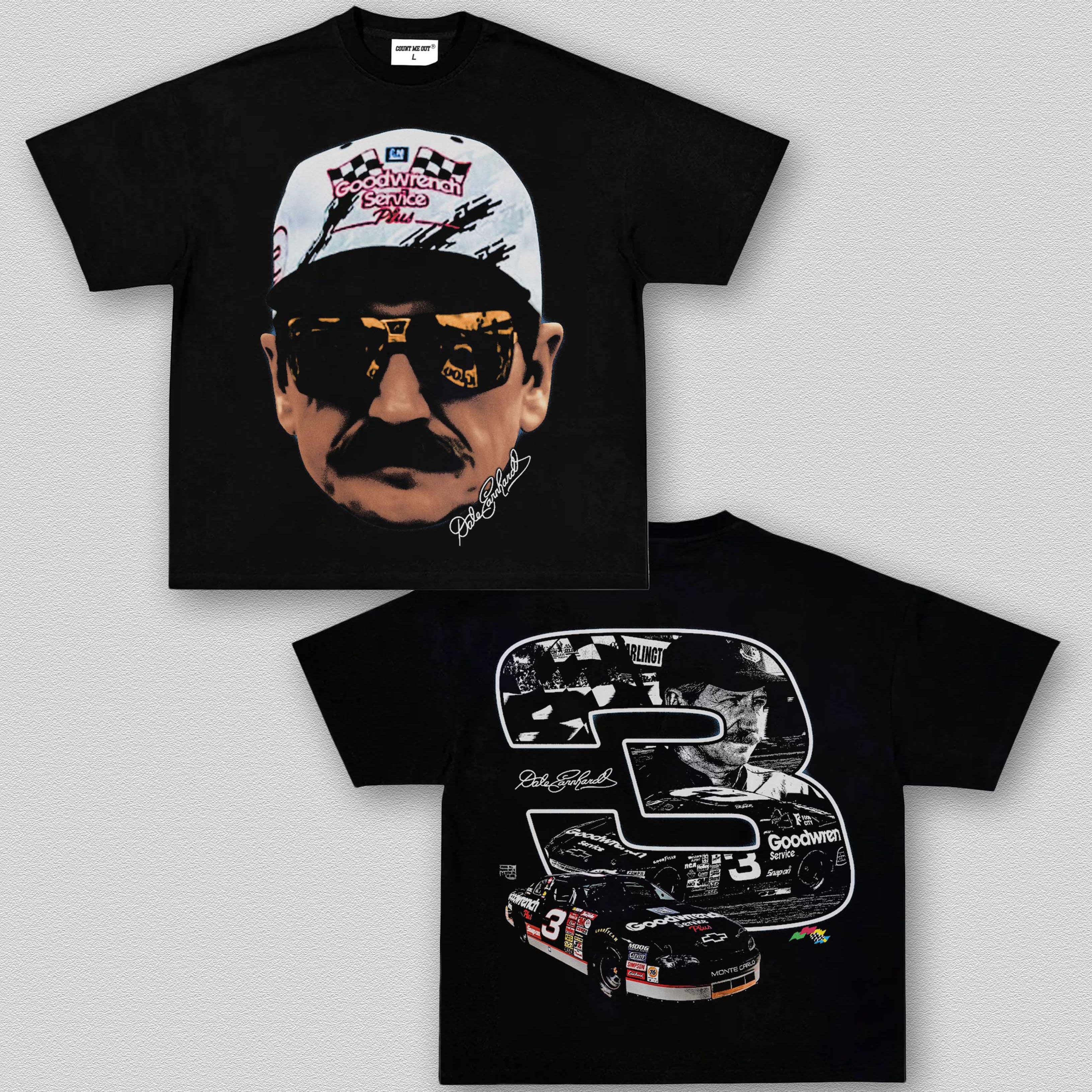 DALE EARNHARDT BIG 3 TEE