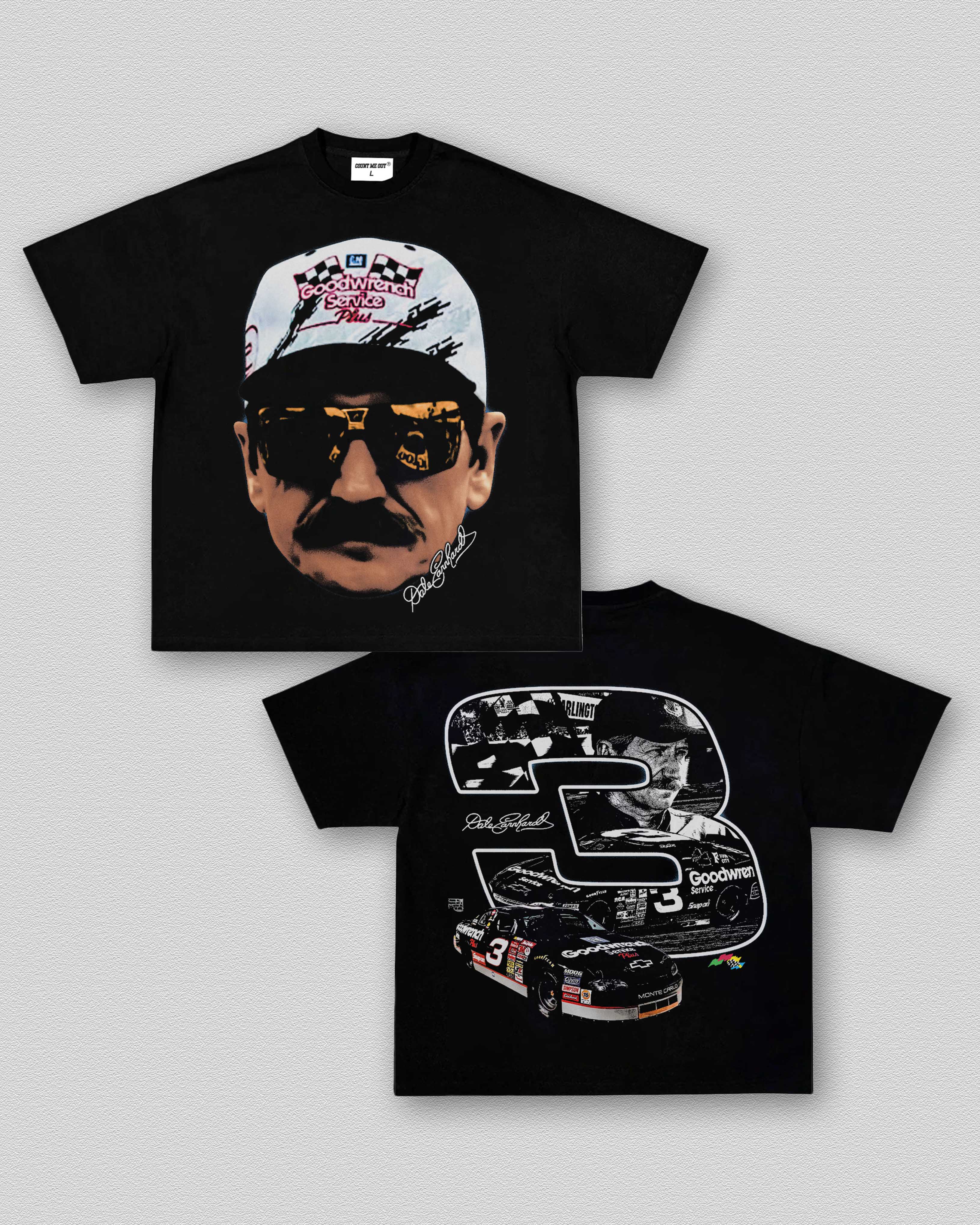 DALE EARNHARDT BIG 3 TEE