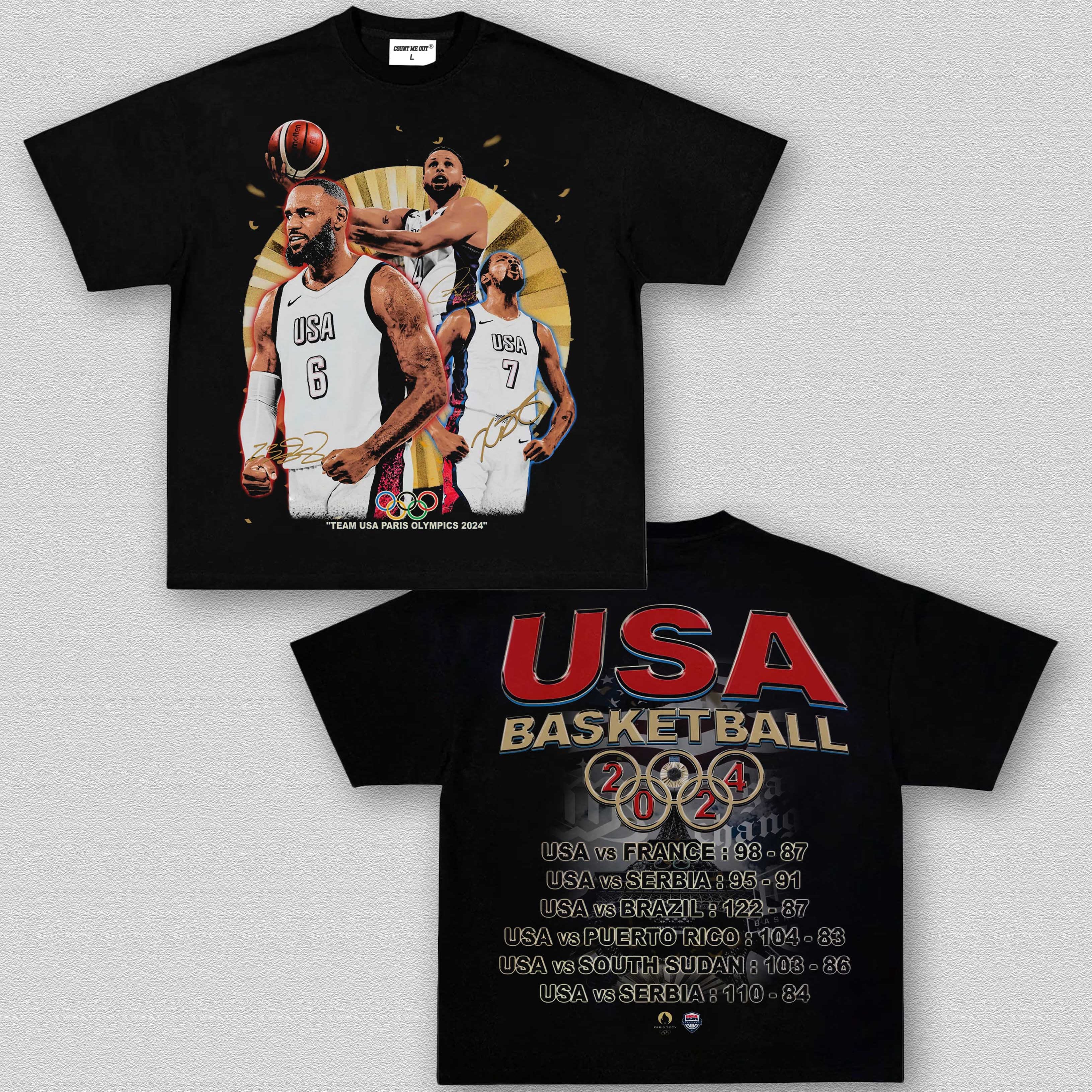 2024 USA GOLD TEAM TEE