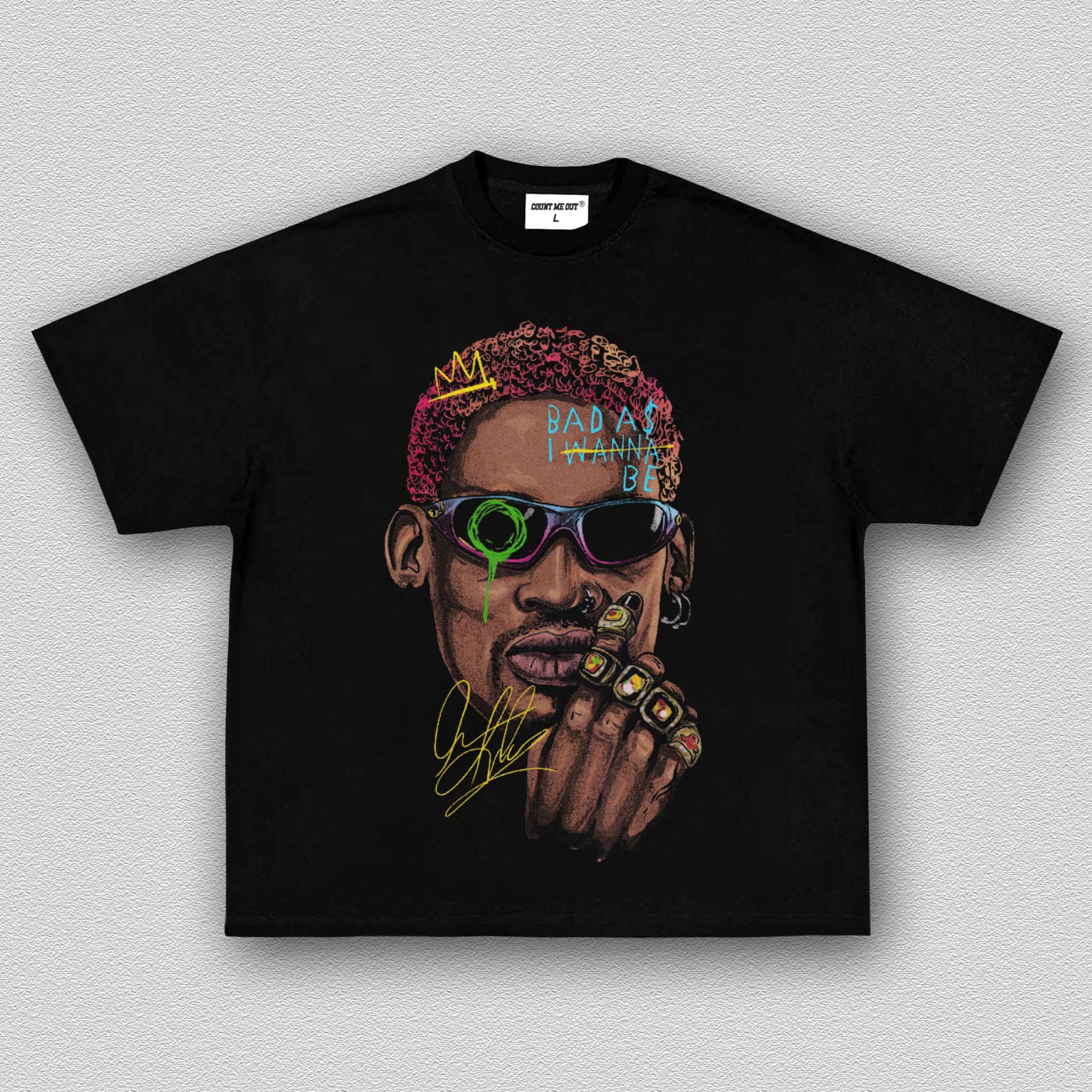 RODMAN BIG FACE ART TEE