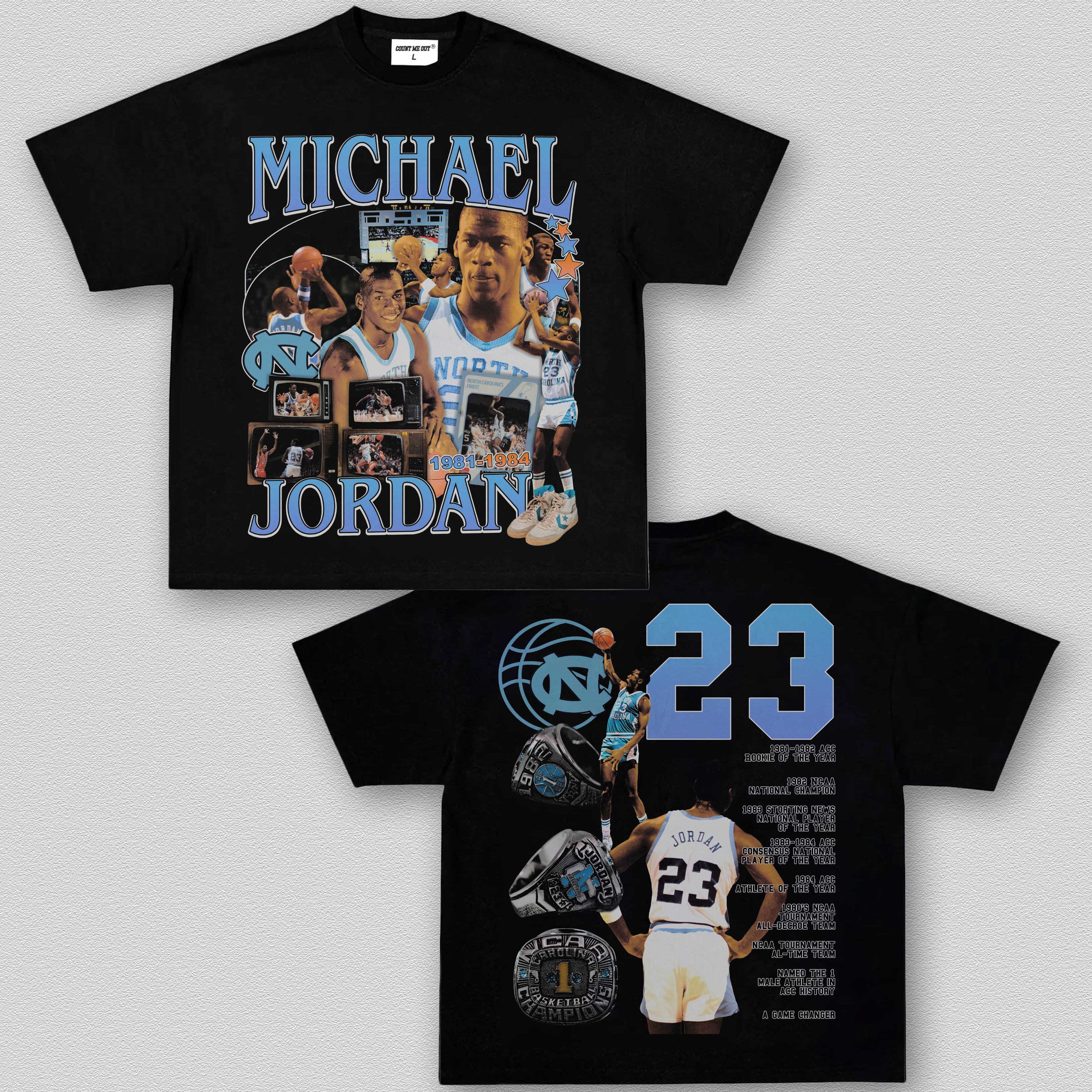 JORDAN UNC TEE