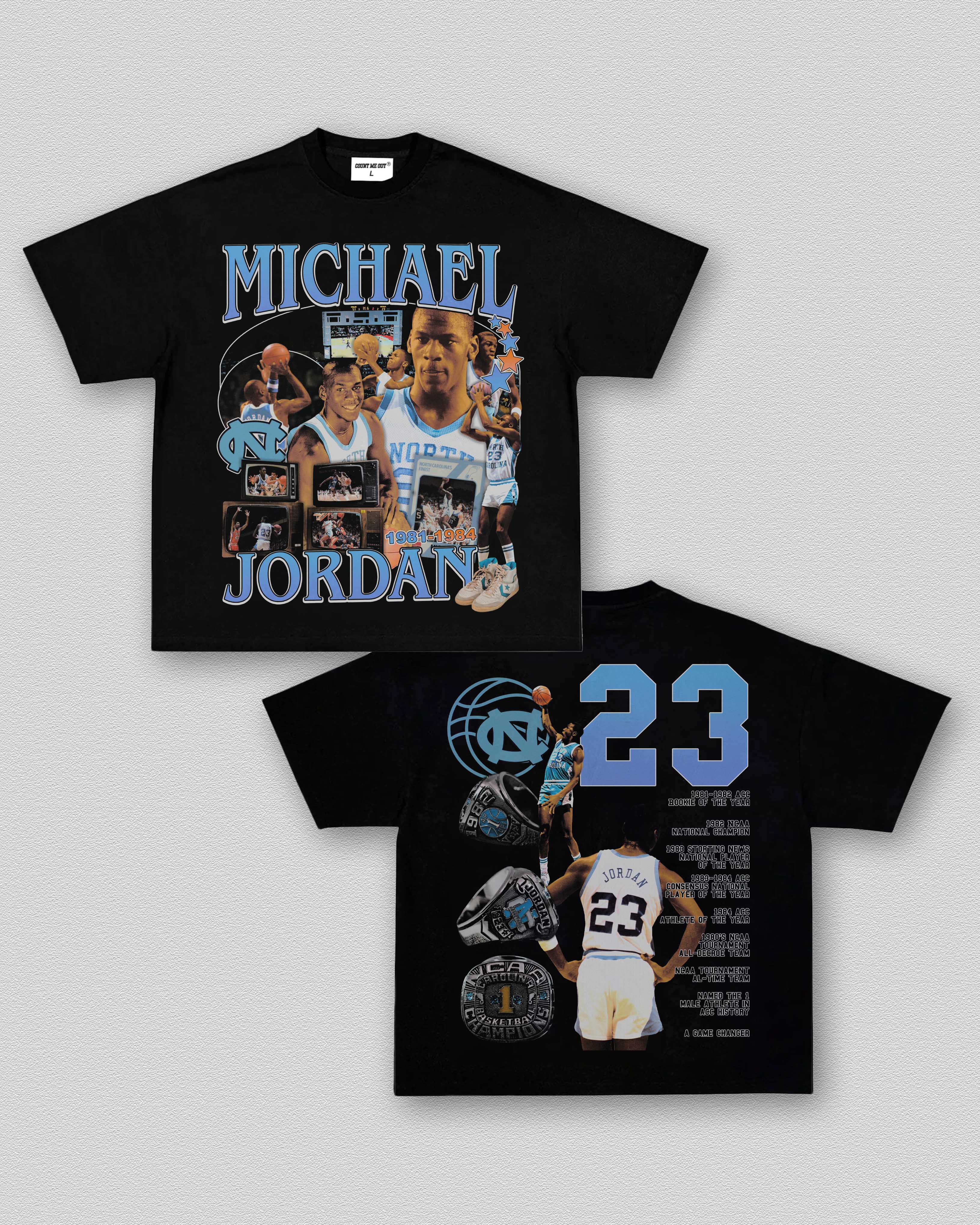 JORDAN UNC TEE