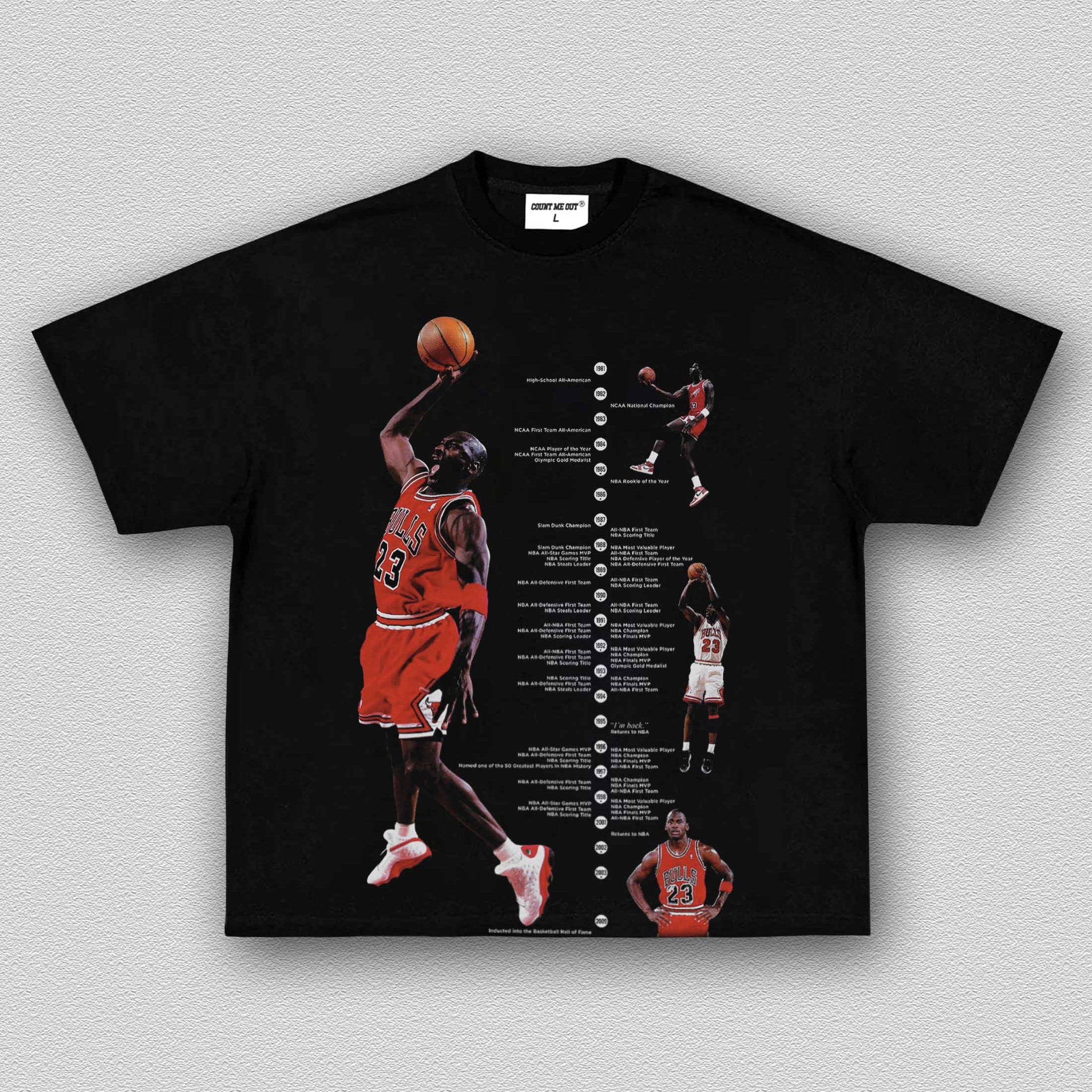 GOAT TIMELINE TEE