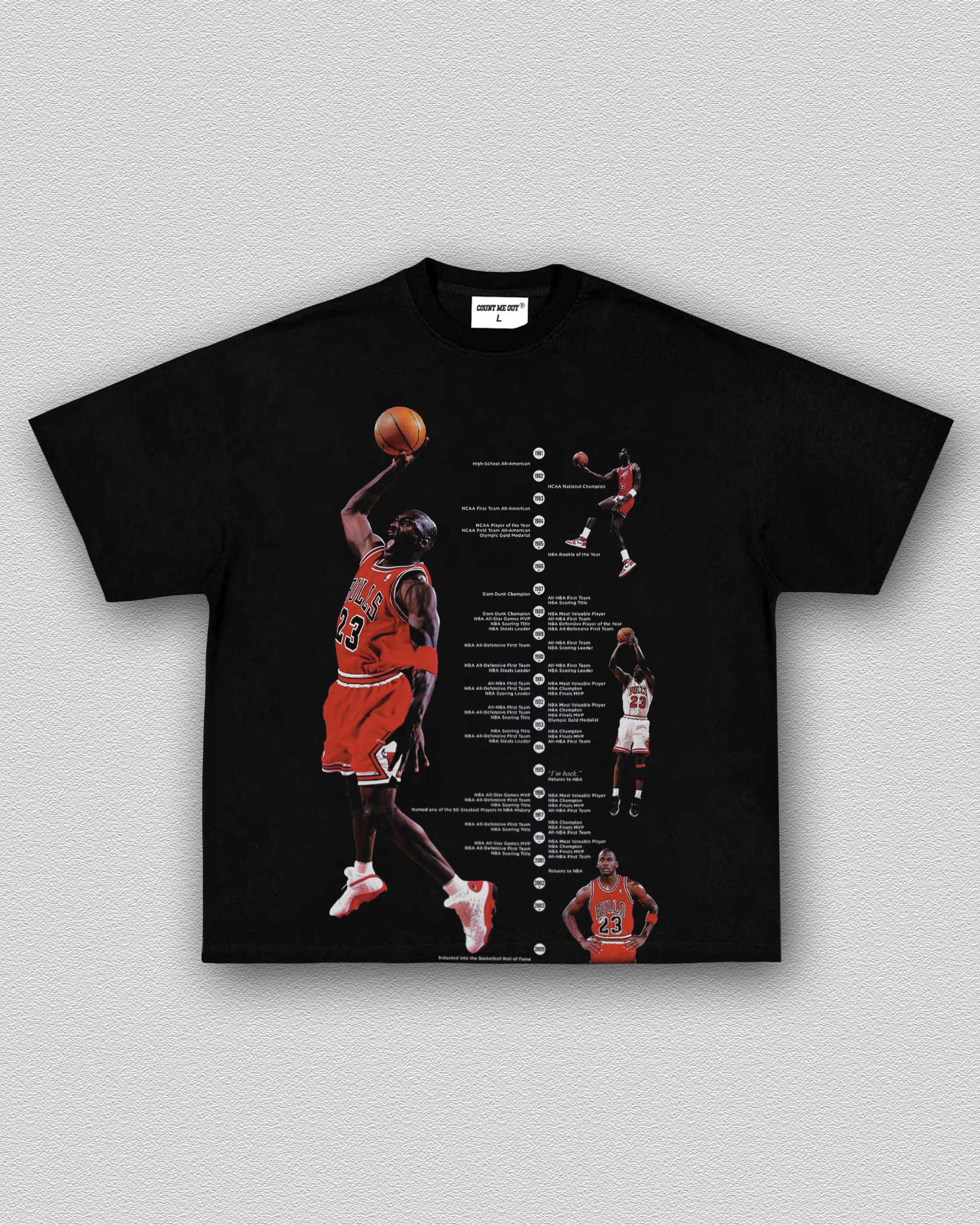 GOAT TIMELINE TEE